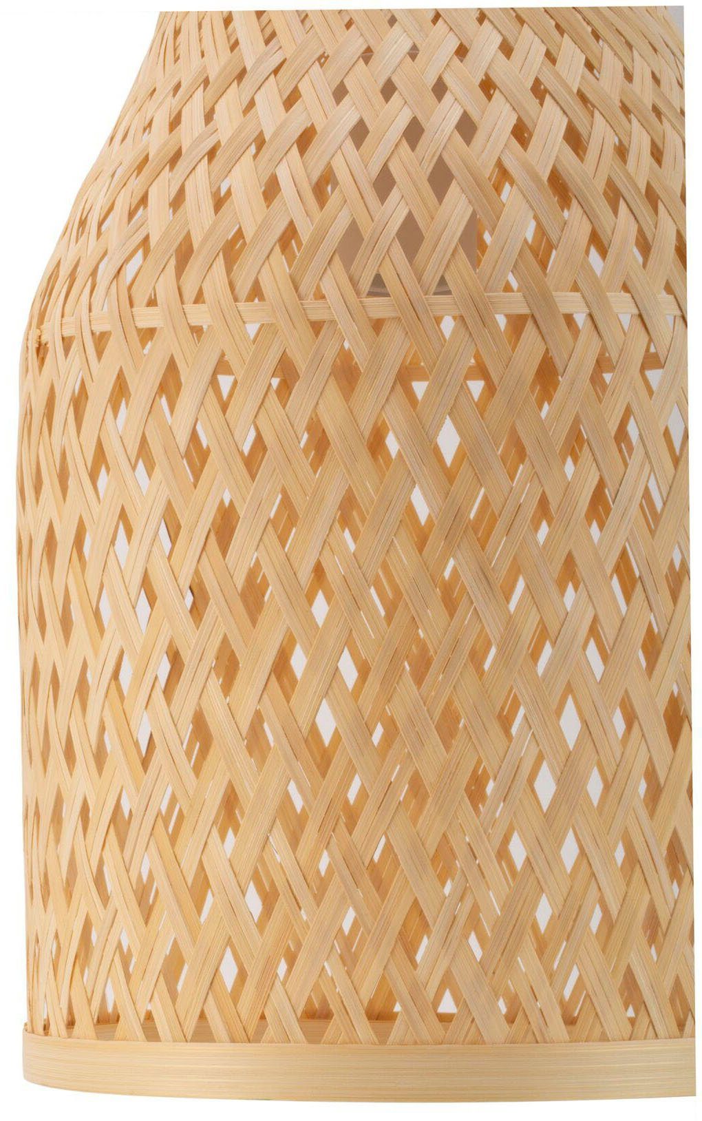 Pauleen Hanglamp Woody Romance max20W beige/wit 230V bamboe/metaal