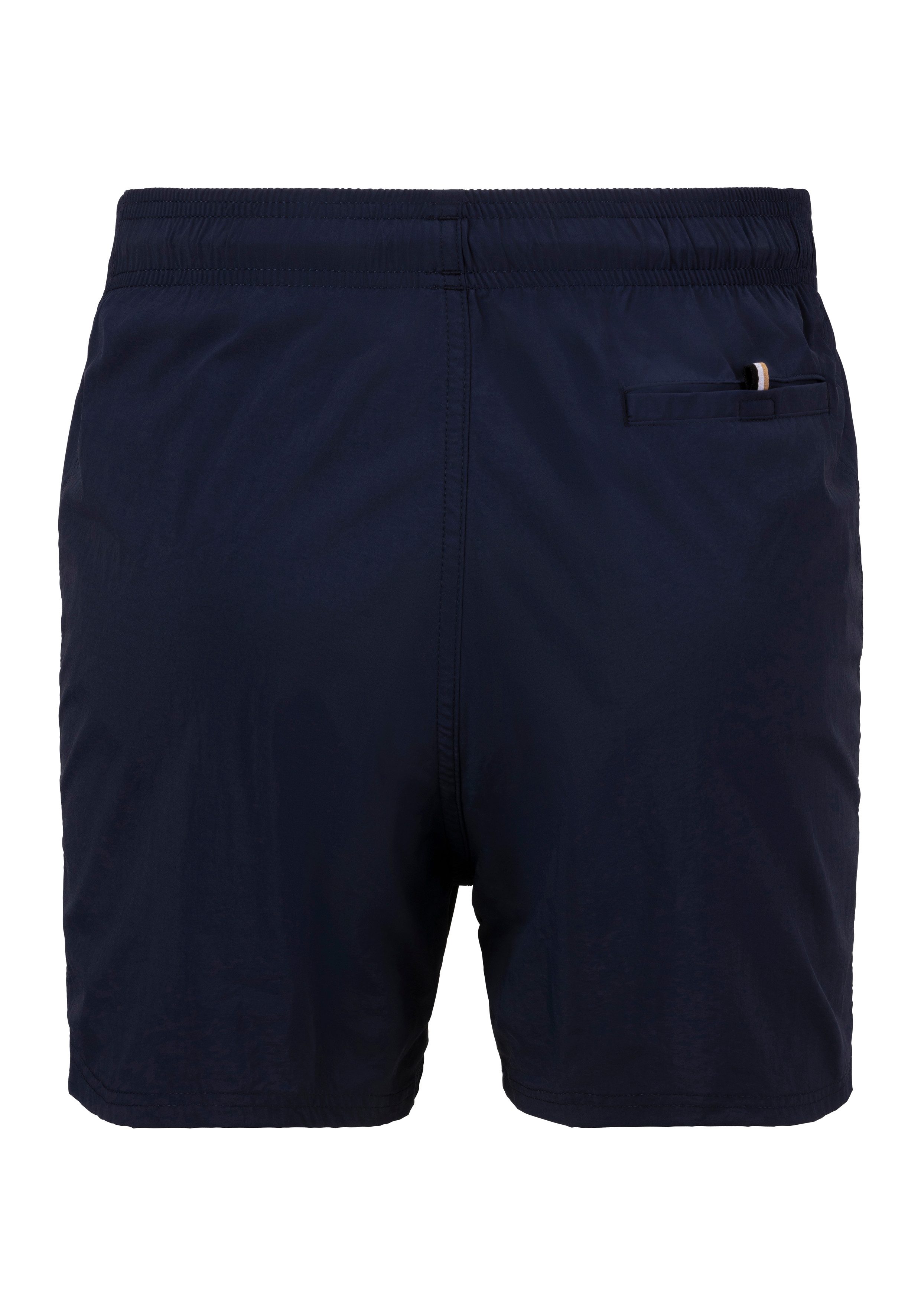 BOSS Zwemshort Octopus Met BOSS logotekst, elastische tailleband met koord