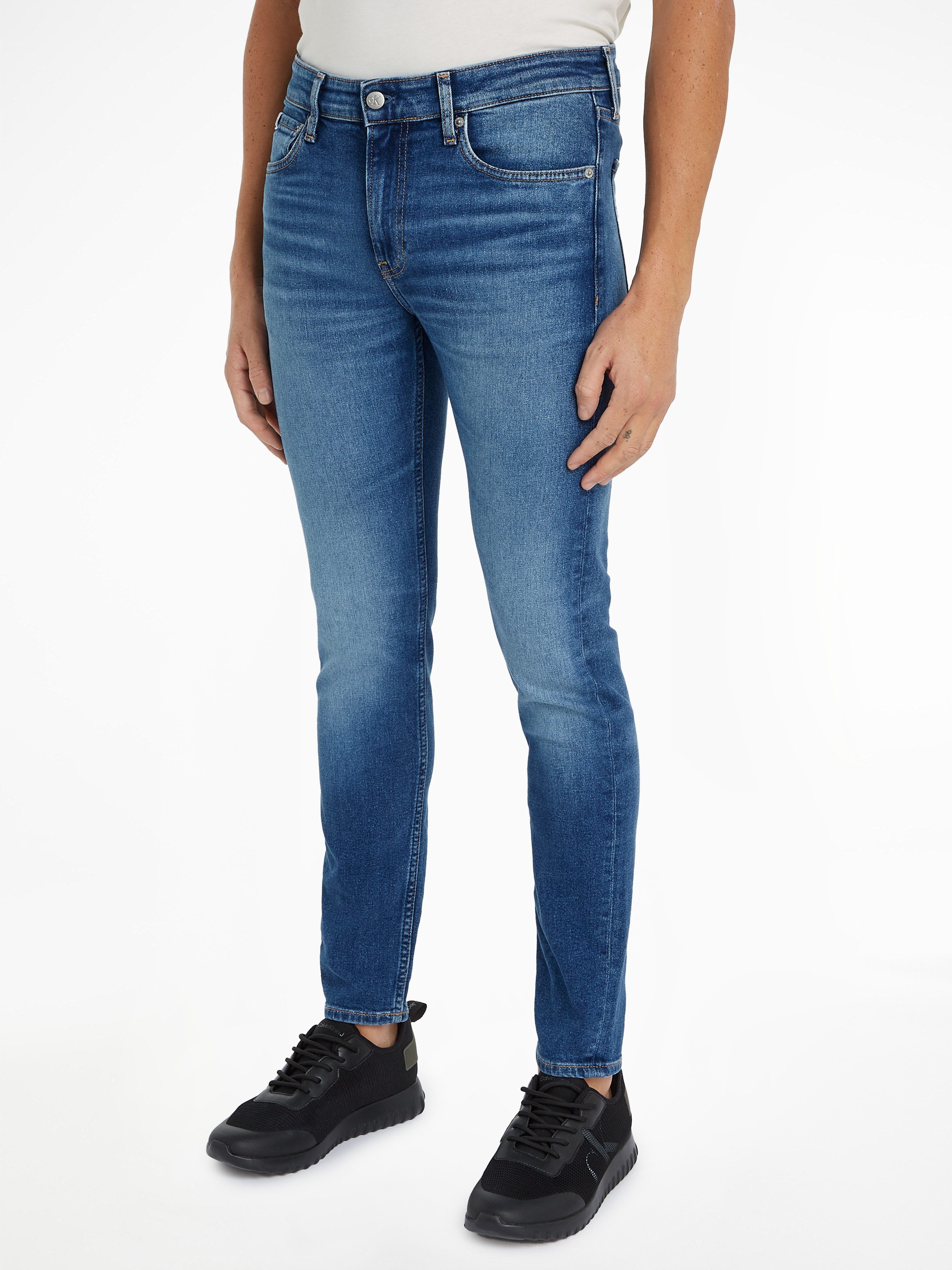 Calvin Klein Jeans Eco-Vriendelijke Jeanscollectie voor Mannen Blue Heren