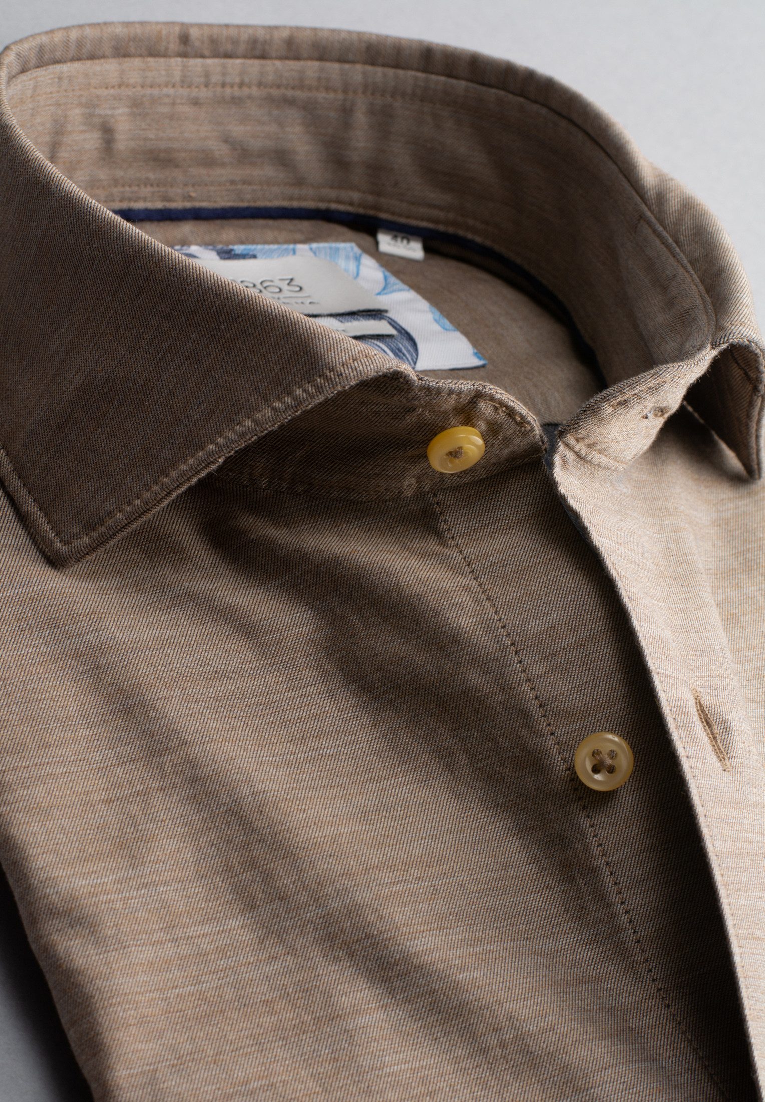 Eterna Overhemd met lange mouwen Slim fit
