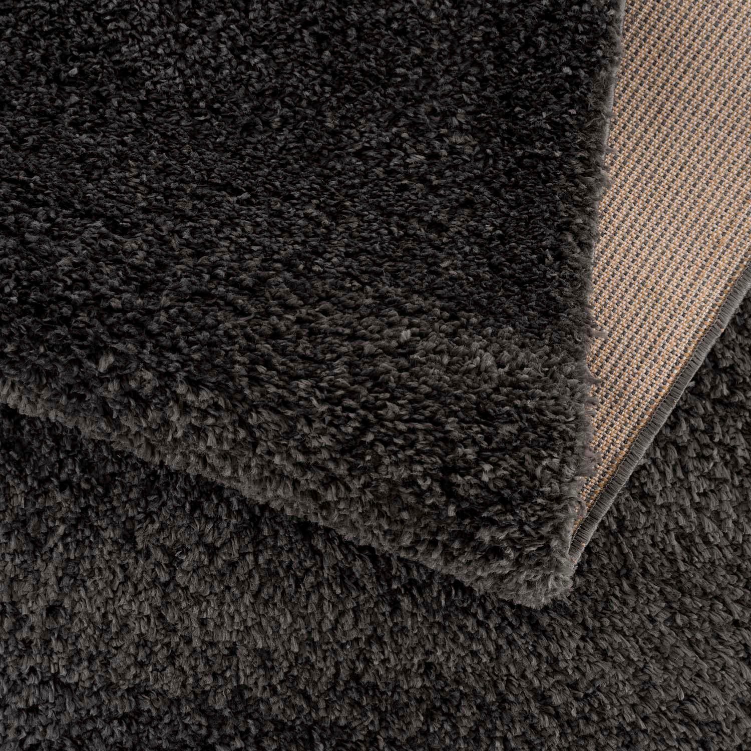 Carpet City Hoogpolig vloerkleed Pulpy 100 bijzonder zacht, met franje, unikleurig