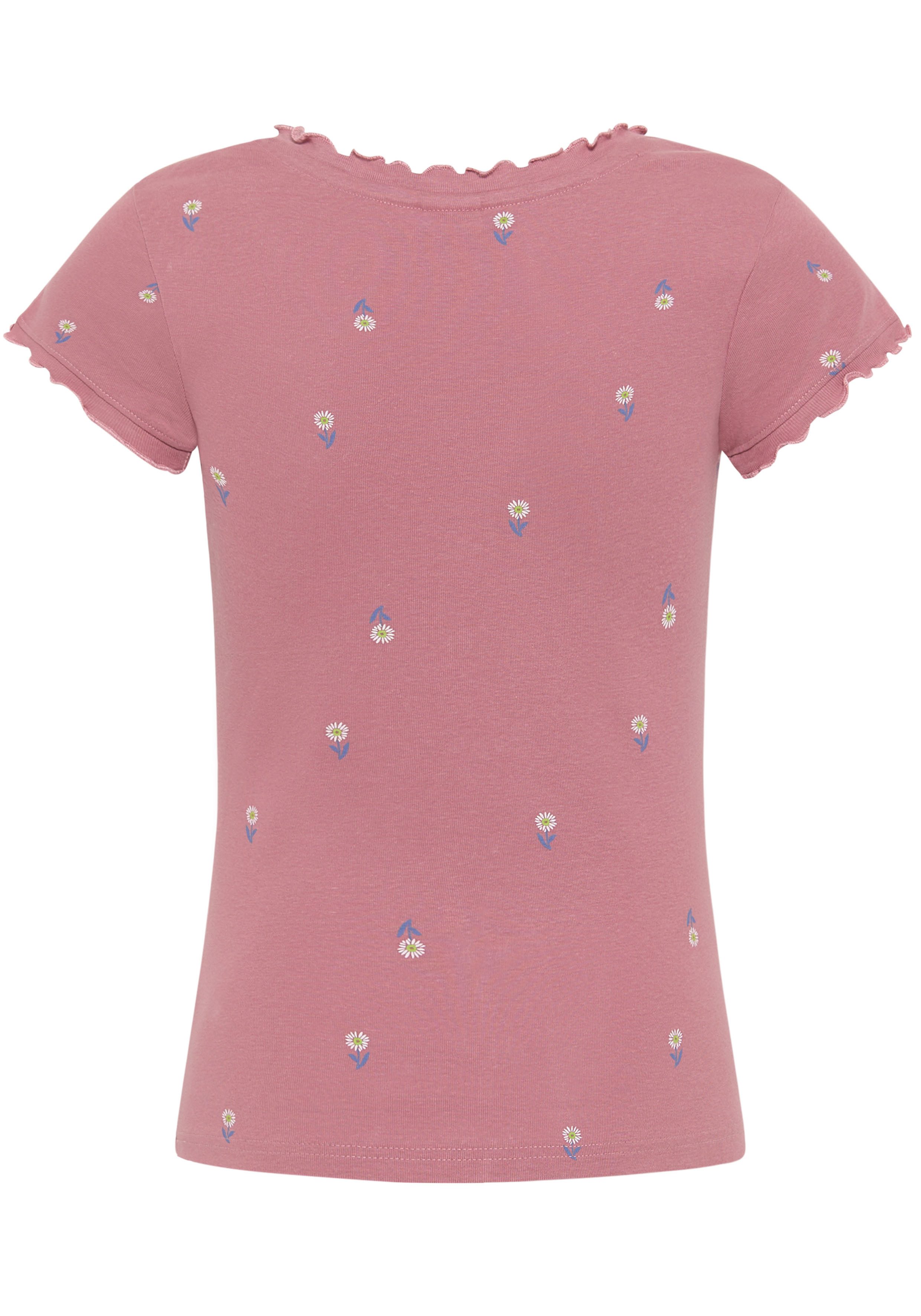 KangaROOS Shirt met korte mouwen korte mouw figuuraccentuerend van katoen