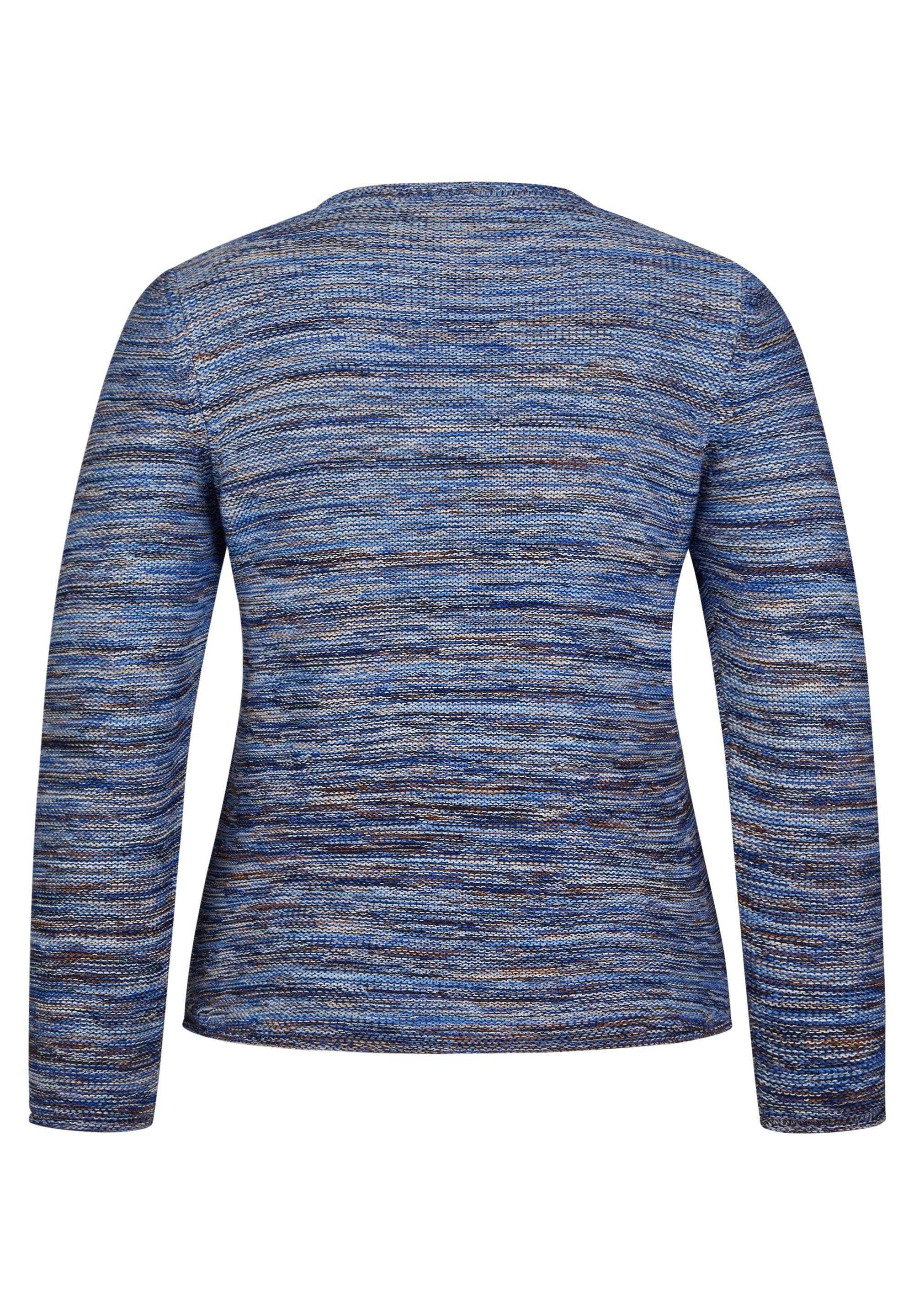 Rabe Gebreide trui in gemêleerde streep-look