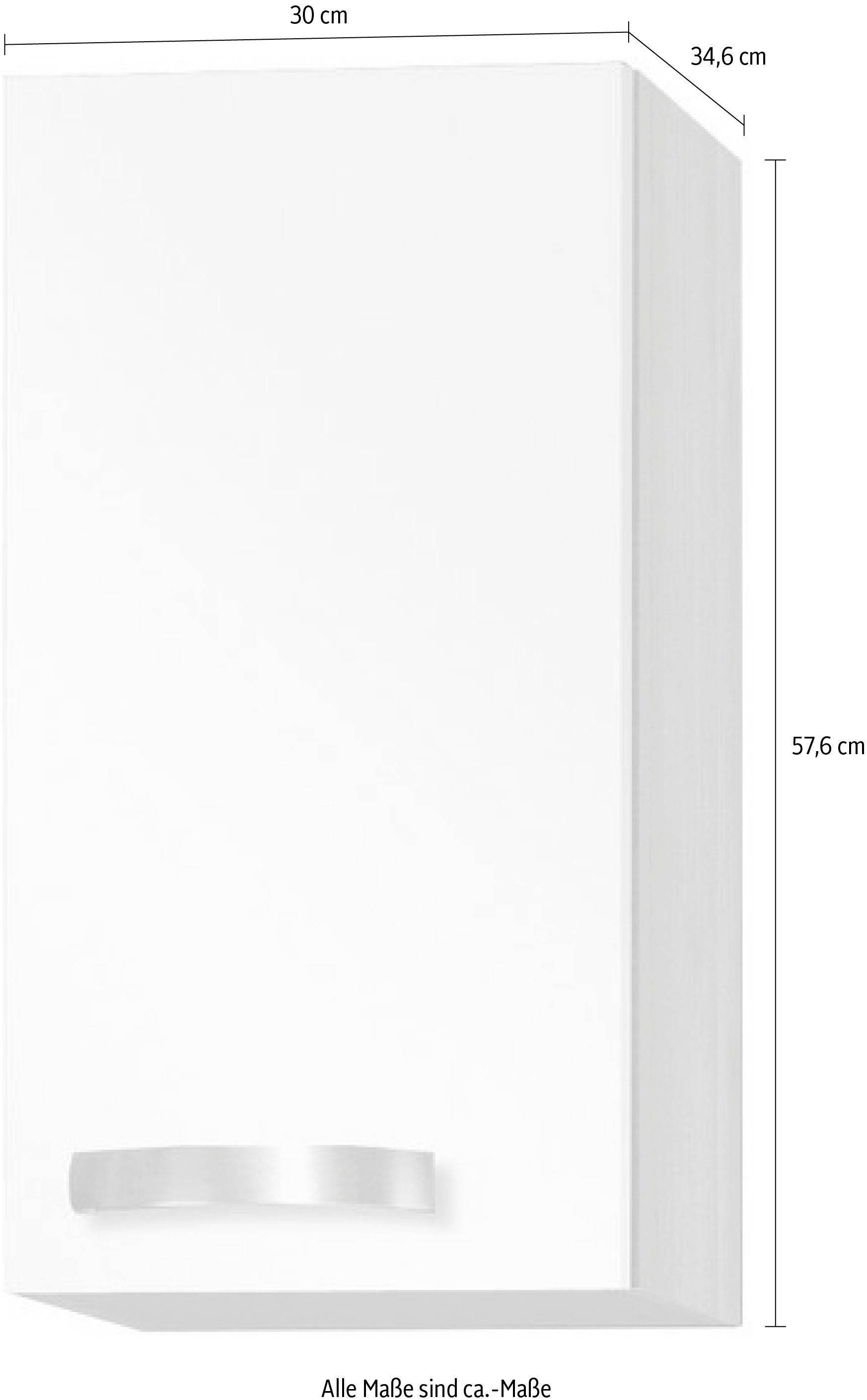 OPTIFIT Hangend kastje Faro , met metalen greep, breedte 30 cm