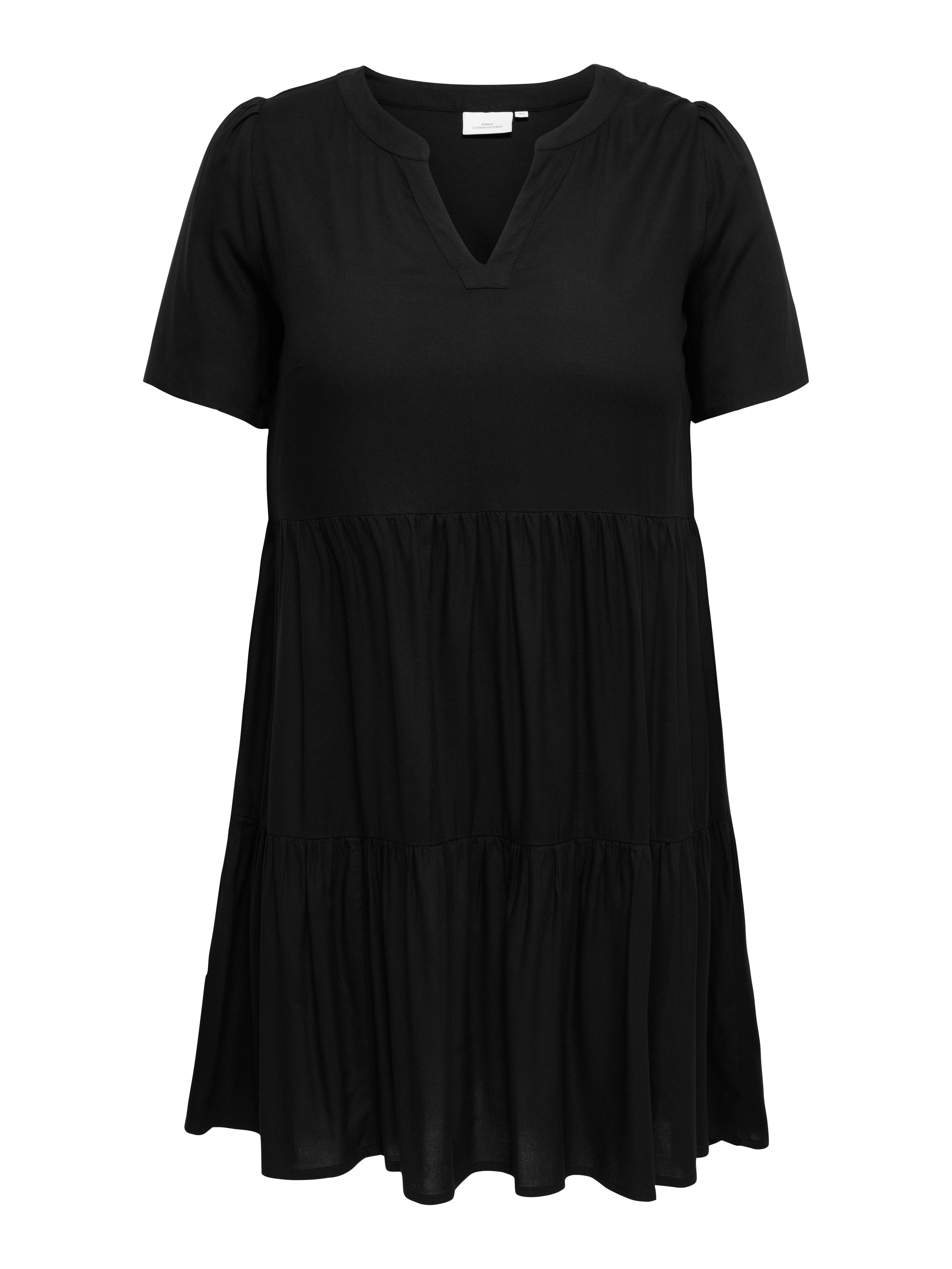 ONLY CARMAKOMA Mini-jurk CARZALLY LIFE S/S THEA TUNIC DRESS NOOS