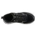 tommy hilfiger sneakers met sleehak fashion wedge sneaker in markante look zwart