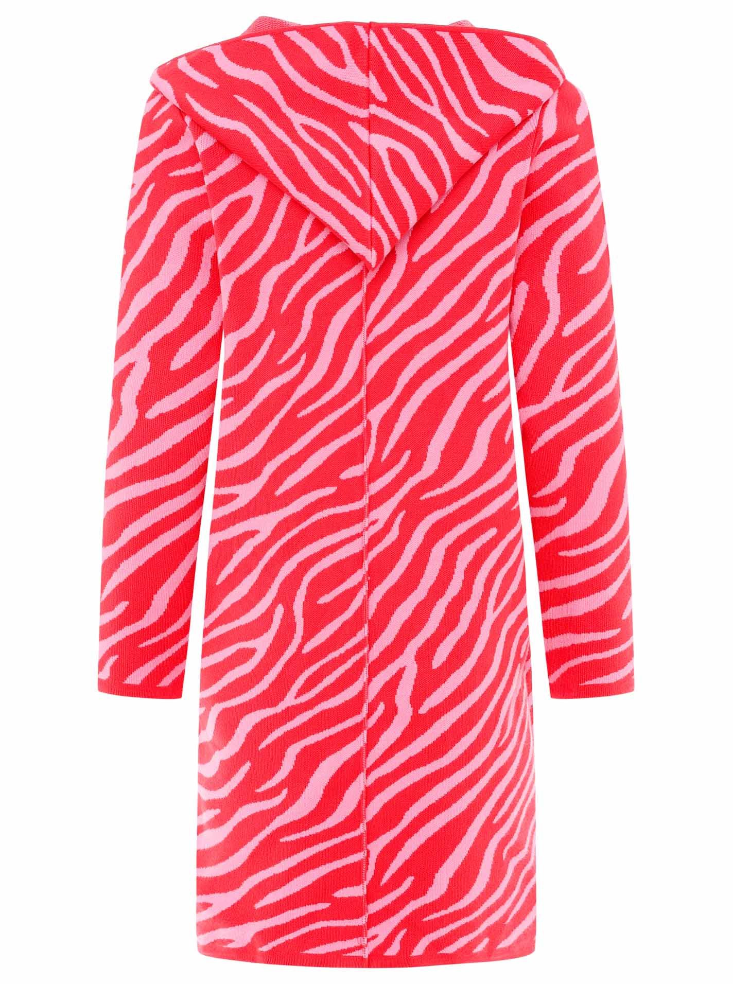 Zwillingsherz Vest Cardigan "Zebra"