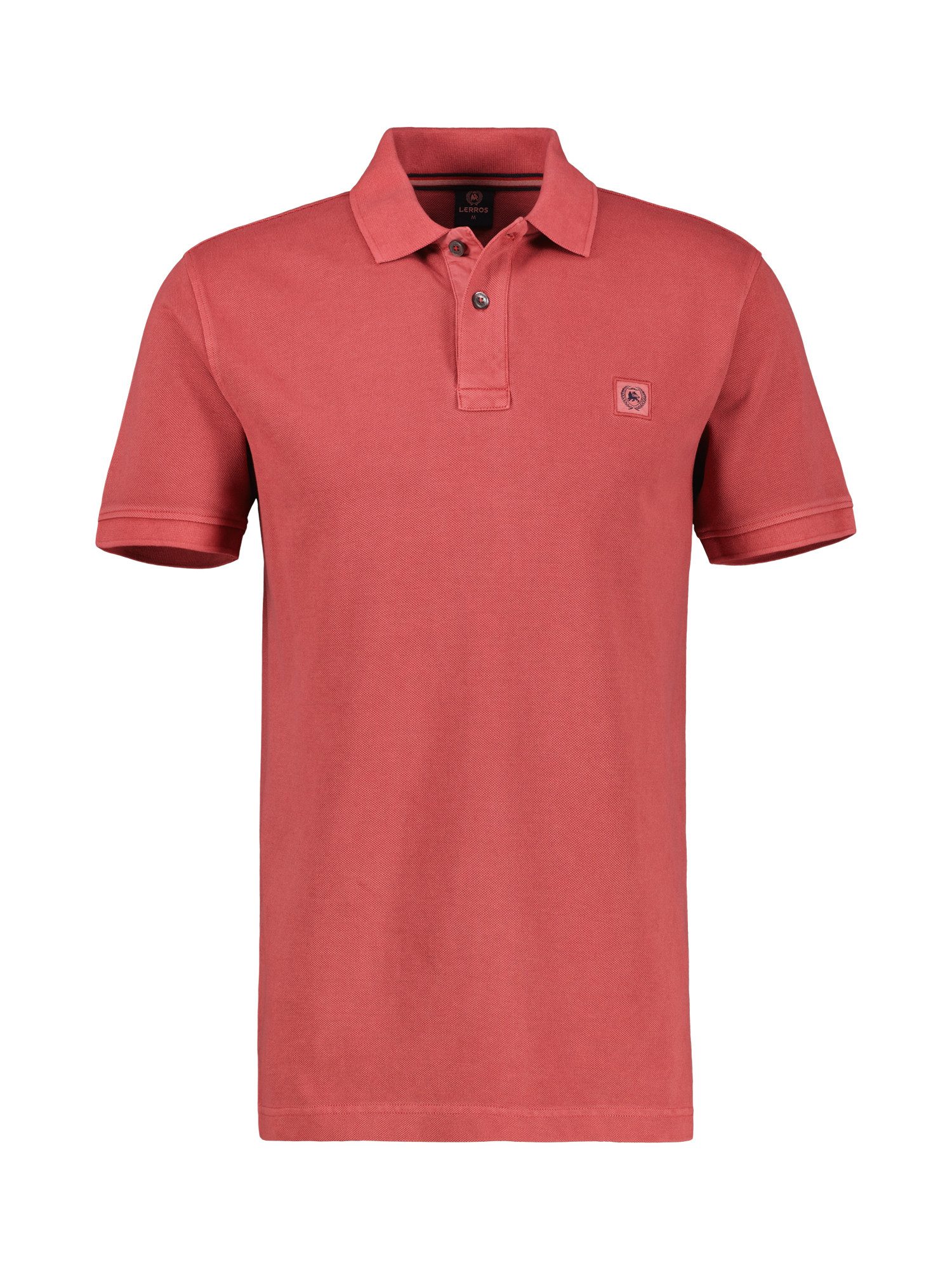 Lerros Poloshirt LERROS heren poloshirt in gewassen uitstraling