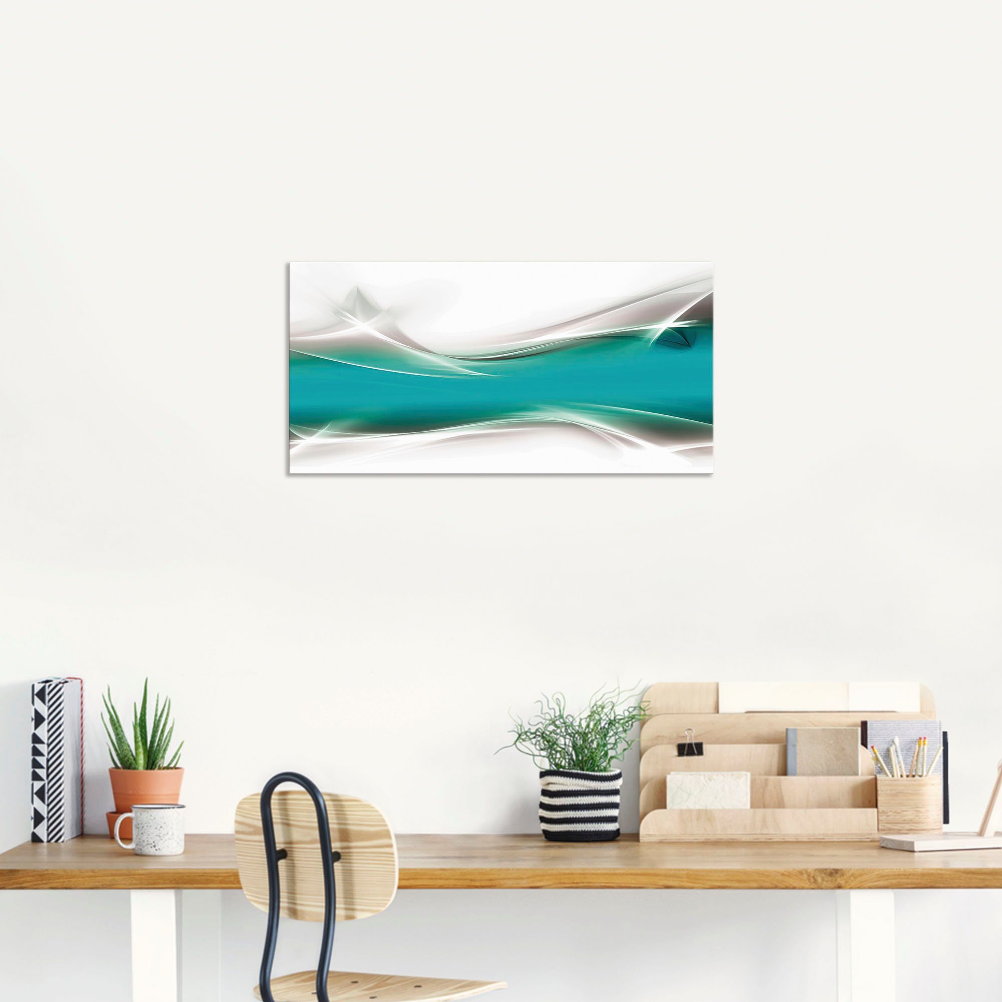 Artland Artprint Creatief element als artprint van aluminium, artprint voor buiten, artprint op linnen, poster, muursticker