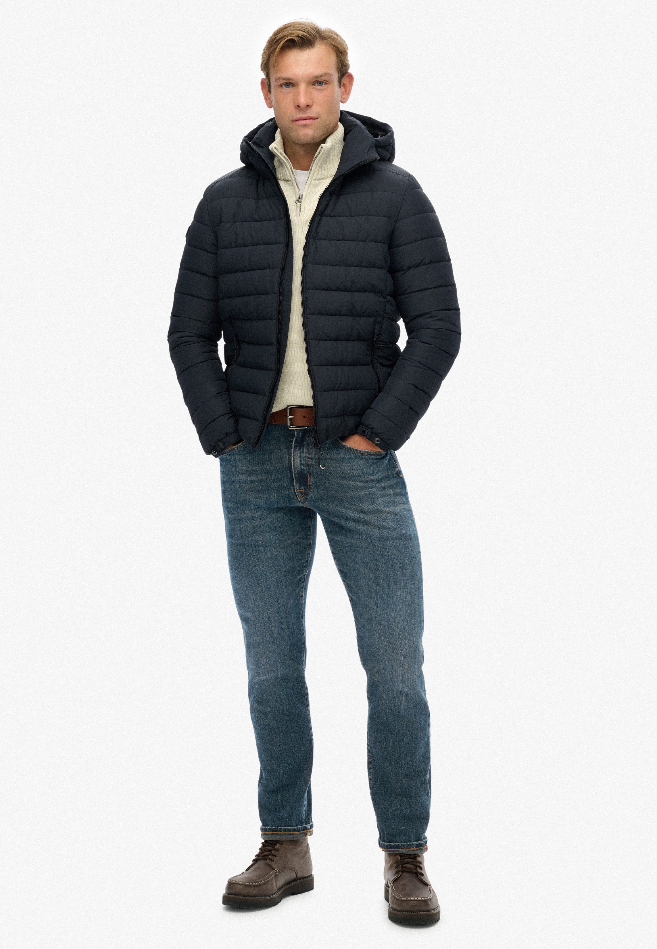 Superdry Gewatteerde jas HOODED FUJI PADDED JACKET