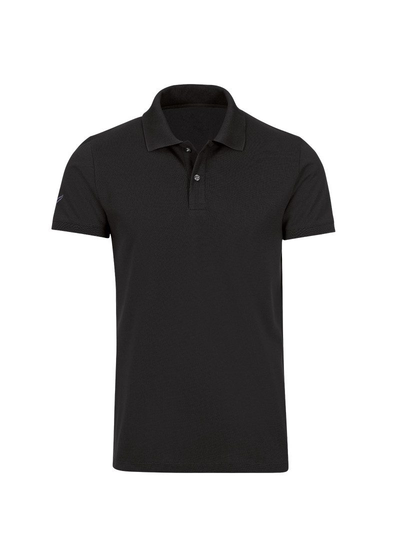 Trigema Poloshirt TRIGEMA slim fit poloshirt van DELUXE-piqué (1-delig)