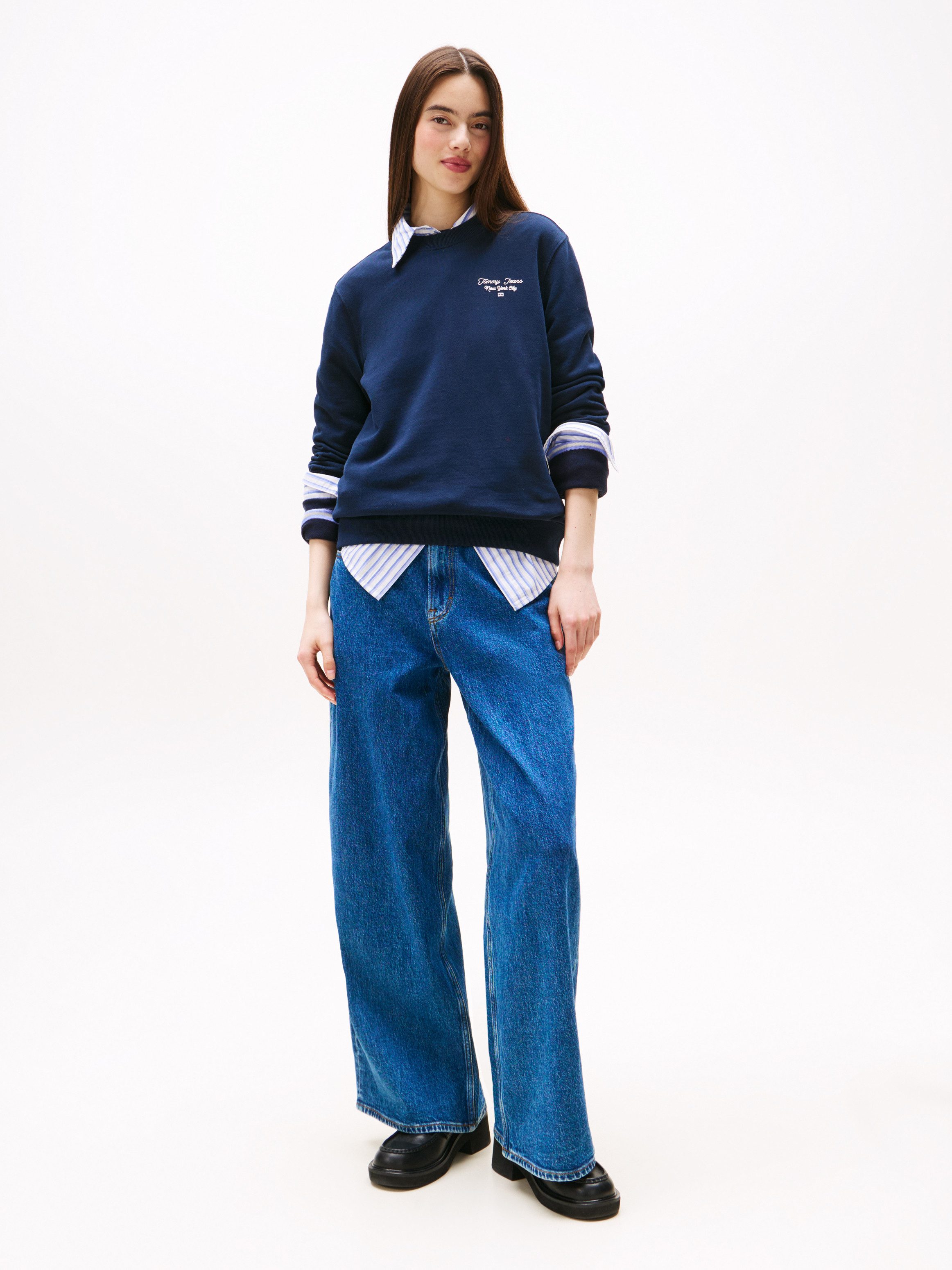 TOMMY JEANS Sweatshirt TJW REG ESS LOGO 1 CREW EXT