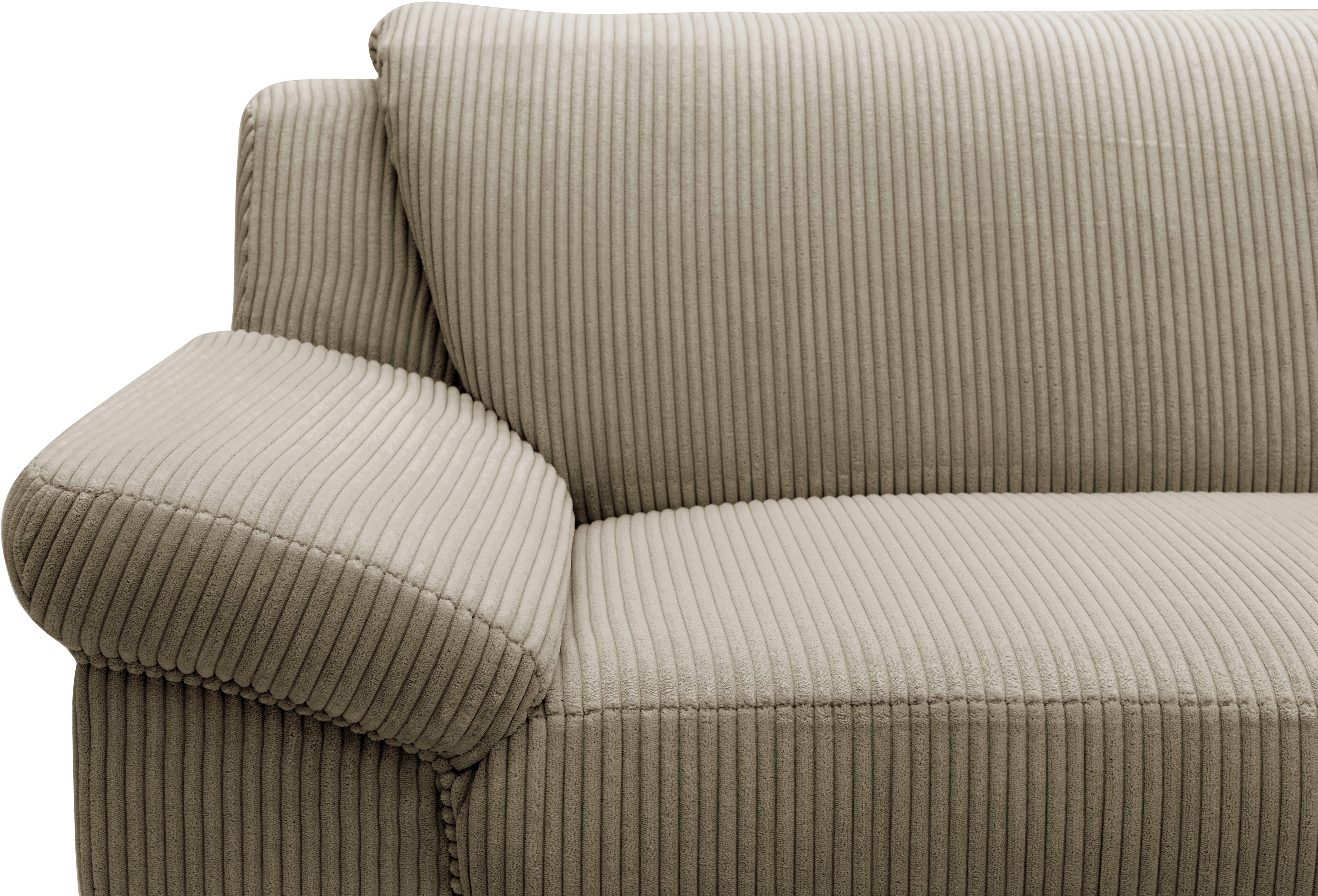 Home affaire Hoekbank Yesterday tijdloos en elegant, comfortabele armleuningen, L-vorm