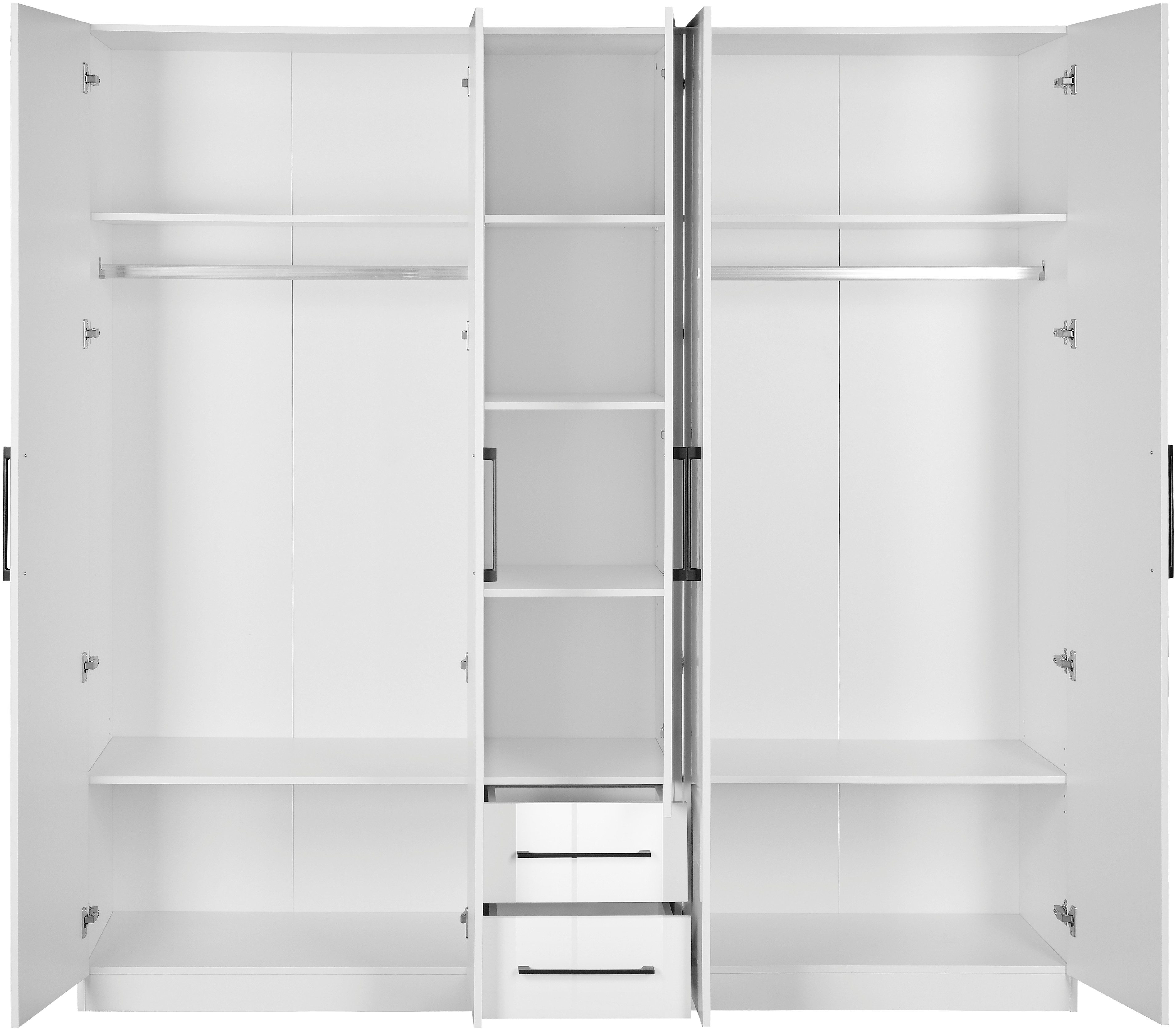 INOSIGN Kledingkast Sylt slaapkamerkast garderobe kast TOPSELLER in hoogglans wit