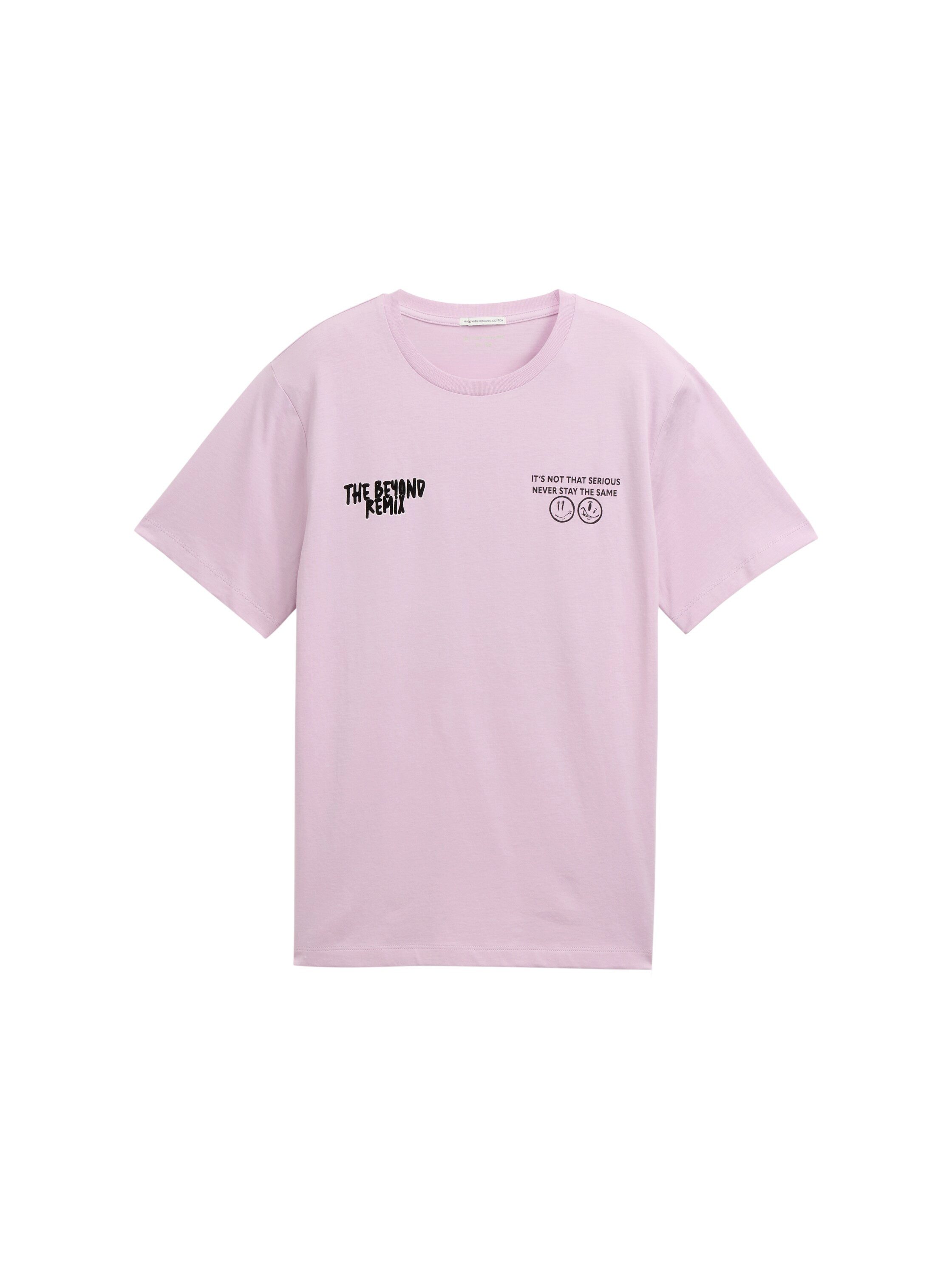 Tom Tailor T-shirt met voor- en achterkant print jongens t-shirts maat 128 roze