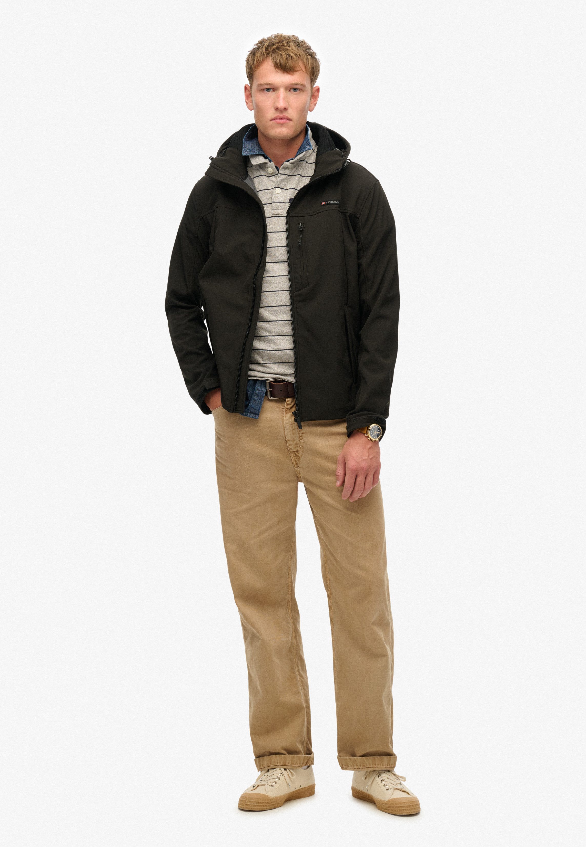 Superdry Outdoorjack HOODED SOFT SHELL TREKKER JKT