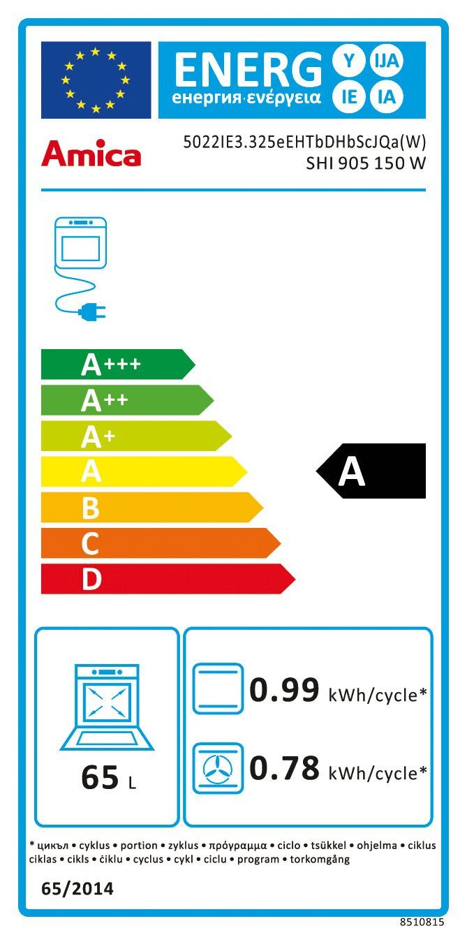 Amica Inductiekookplaat SHI 905 150