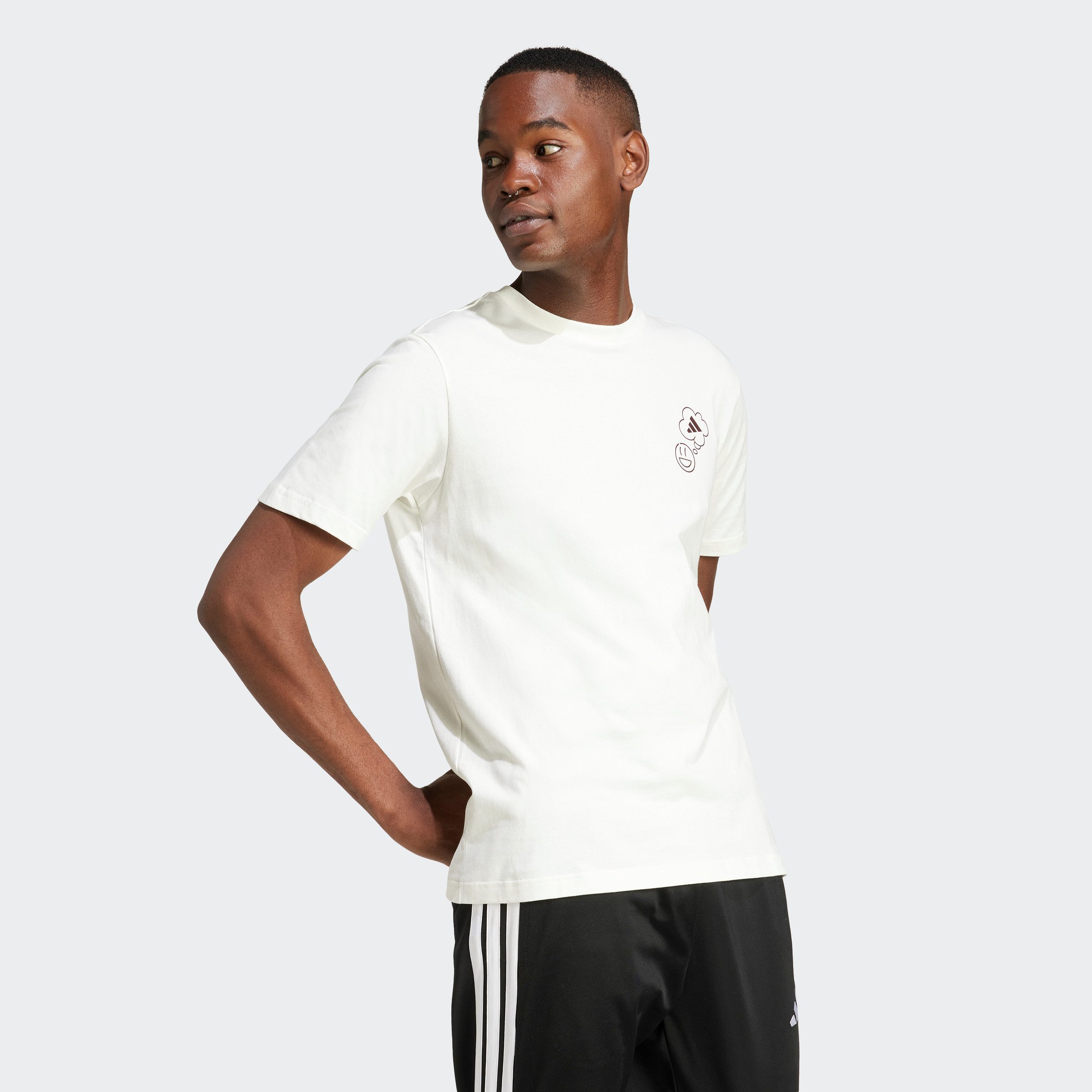 adidas Sportswear T-shirt M L VERB CIR T