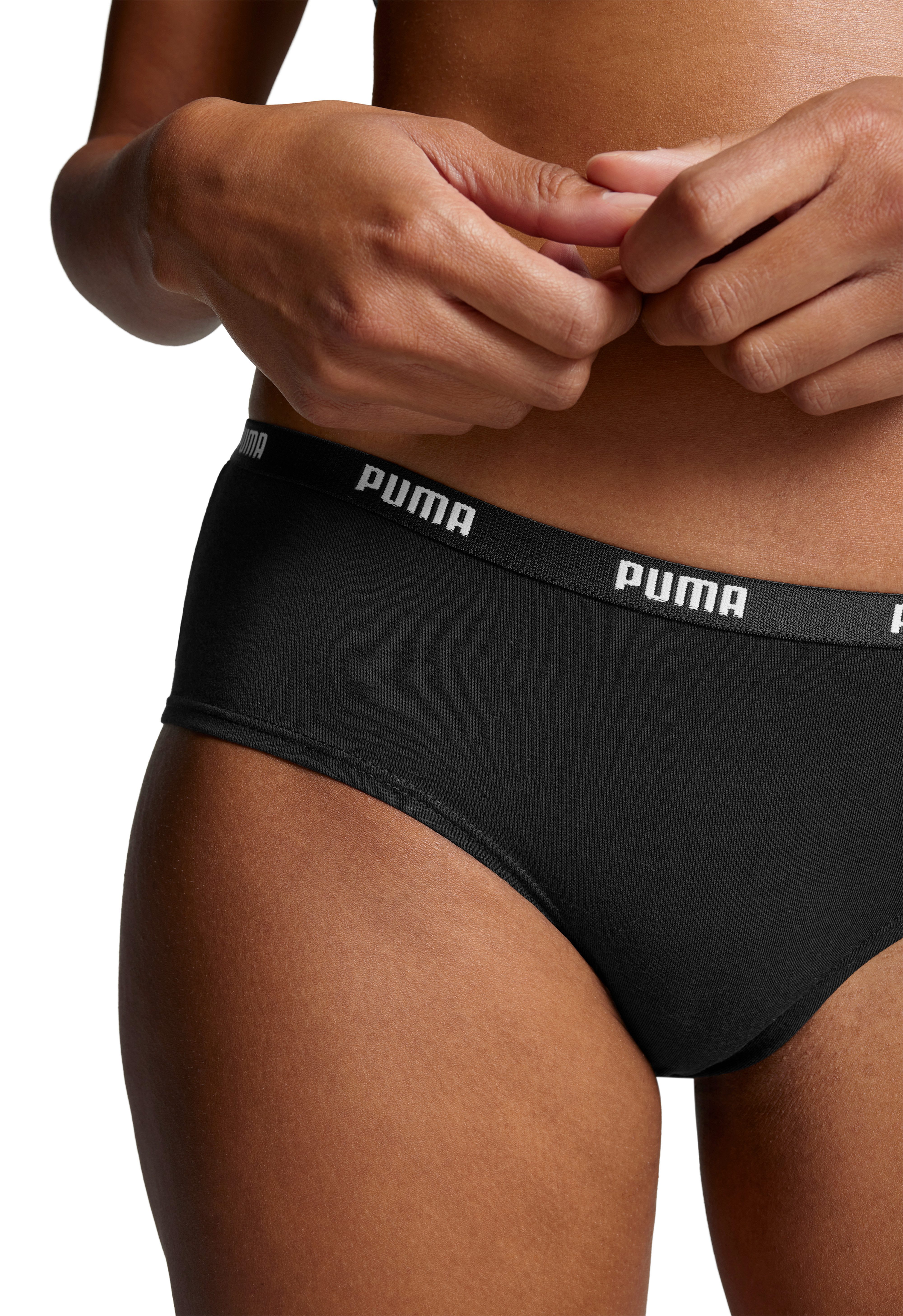PUMA Hipster PUMA WOMEN HIPSTER 2P Met elastische logoband (Set van 2)