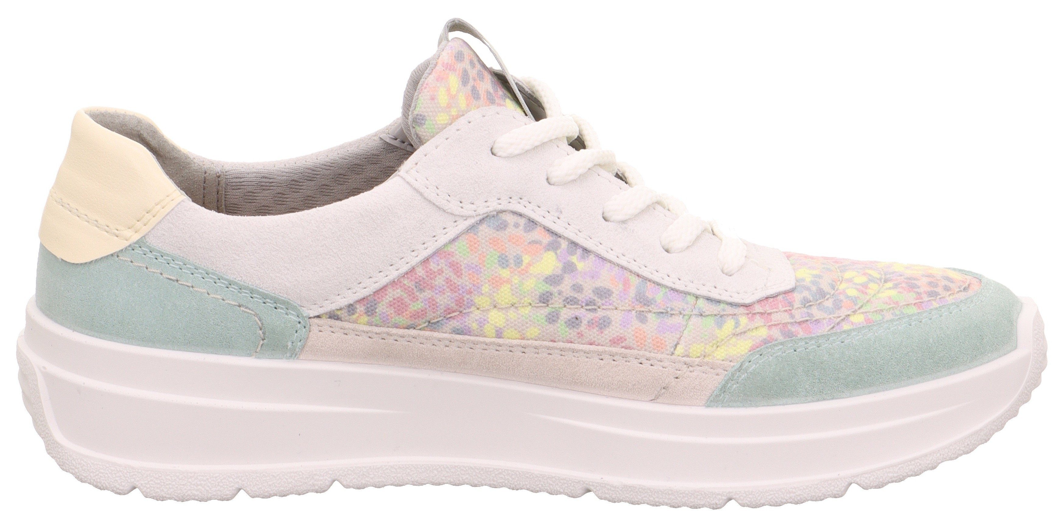 Legero Sneakers Sprinter in pastelkleuren look, vrijetijdsschoen, lage schoen, veterschoen