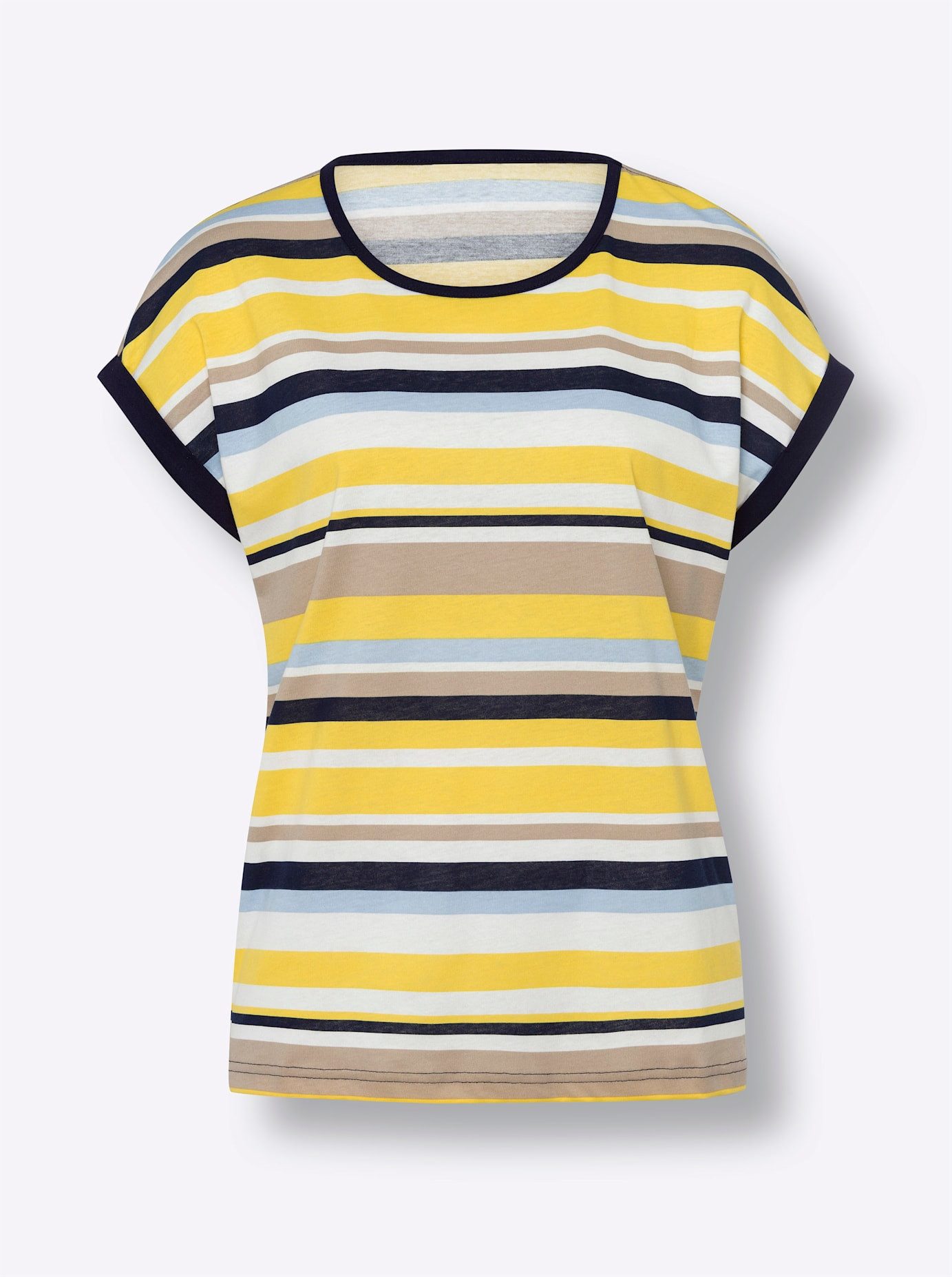 Classic Basics T-shirt Gestreept shirt (1-delig)