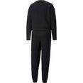 puma joggingpak loungewear suit (set, 2-delig) zwart