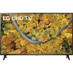 lg lcd-led-tv 55up75009lf, 139 cm - 55 ", 4k ultra hd, smart tv, lg local contrast - spraakondersteuning - hdr10 pro zwart