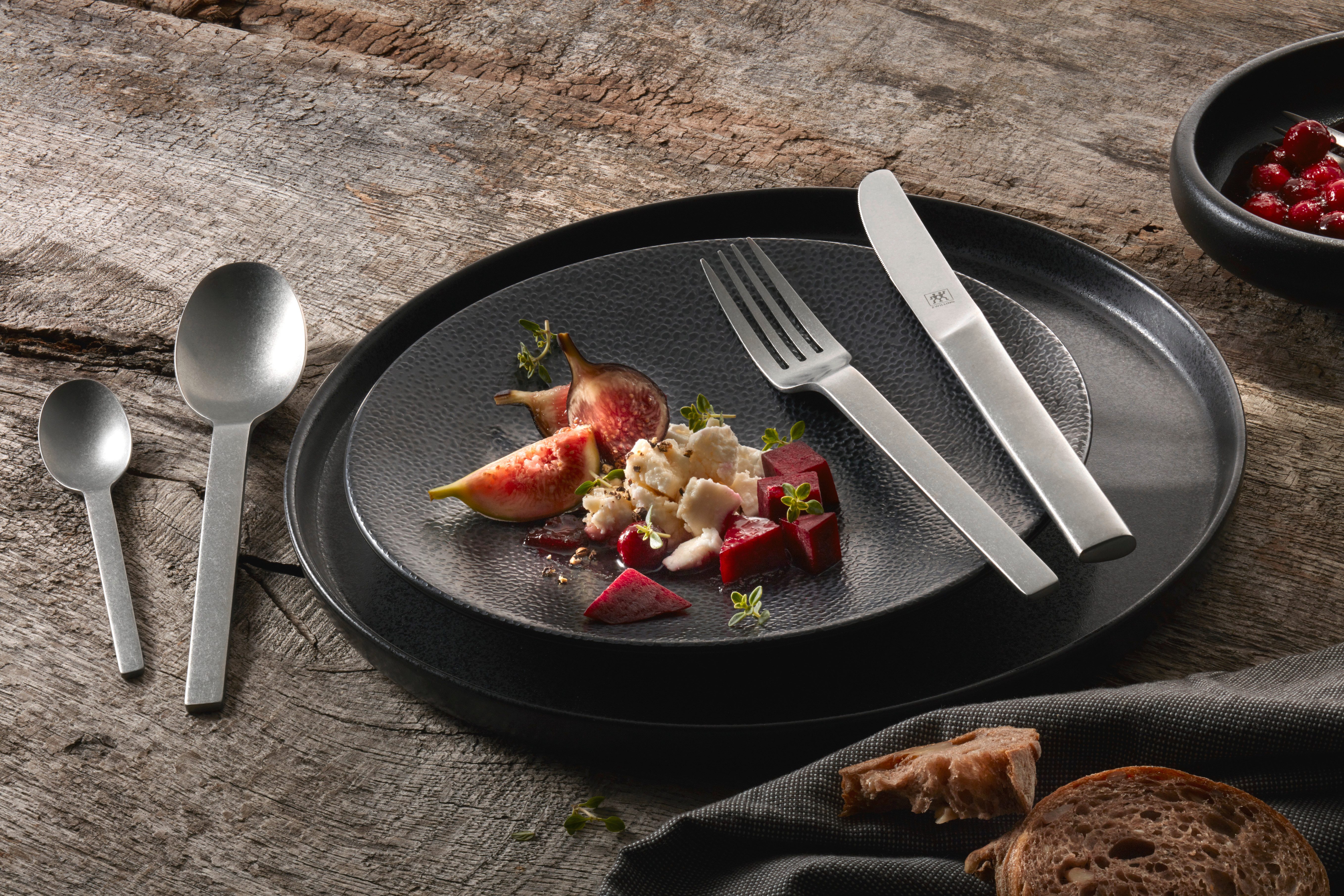 Zwilling Bestekset ZWILLING Minimale Vintage (gehamerd) (set, 68-delig)