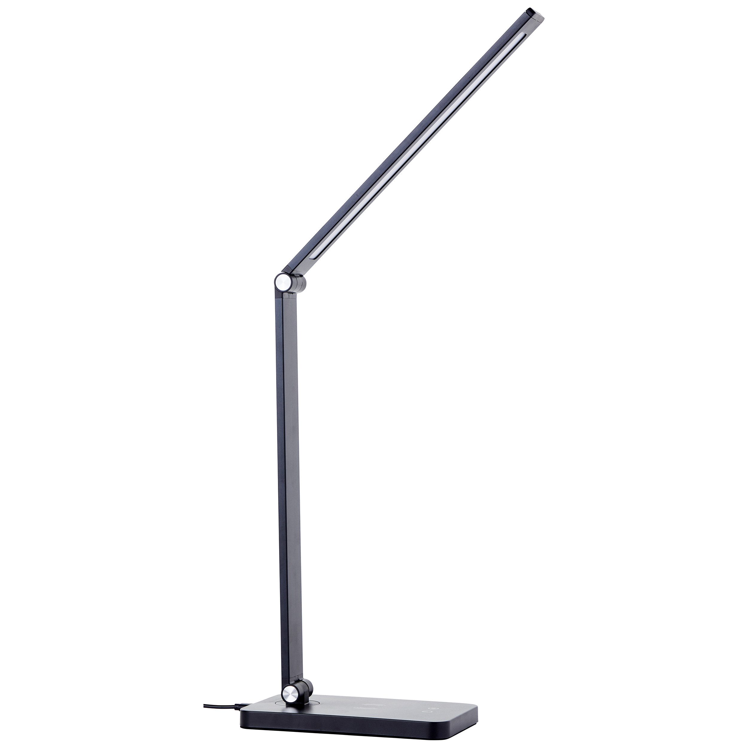 Brilliant Leuchten Led-tafellamp Florence 38 x 11 x 34 cm, 610 lm, 2700-6500k, 3-traps dimbaar, usb, draaibaar