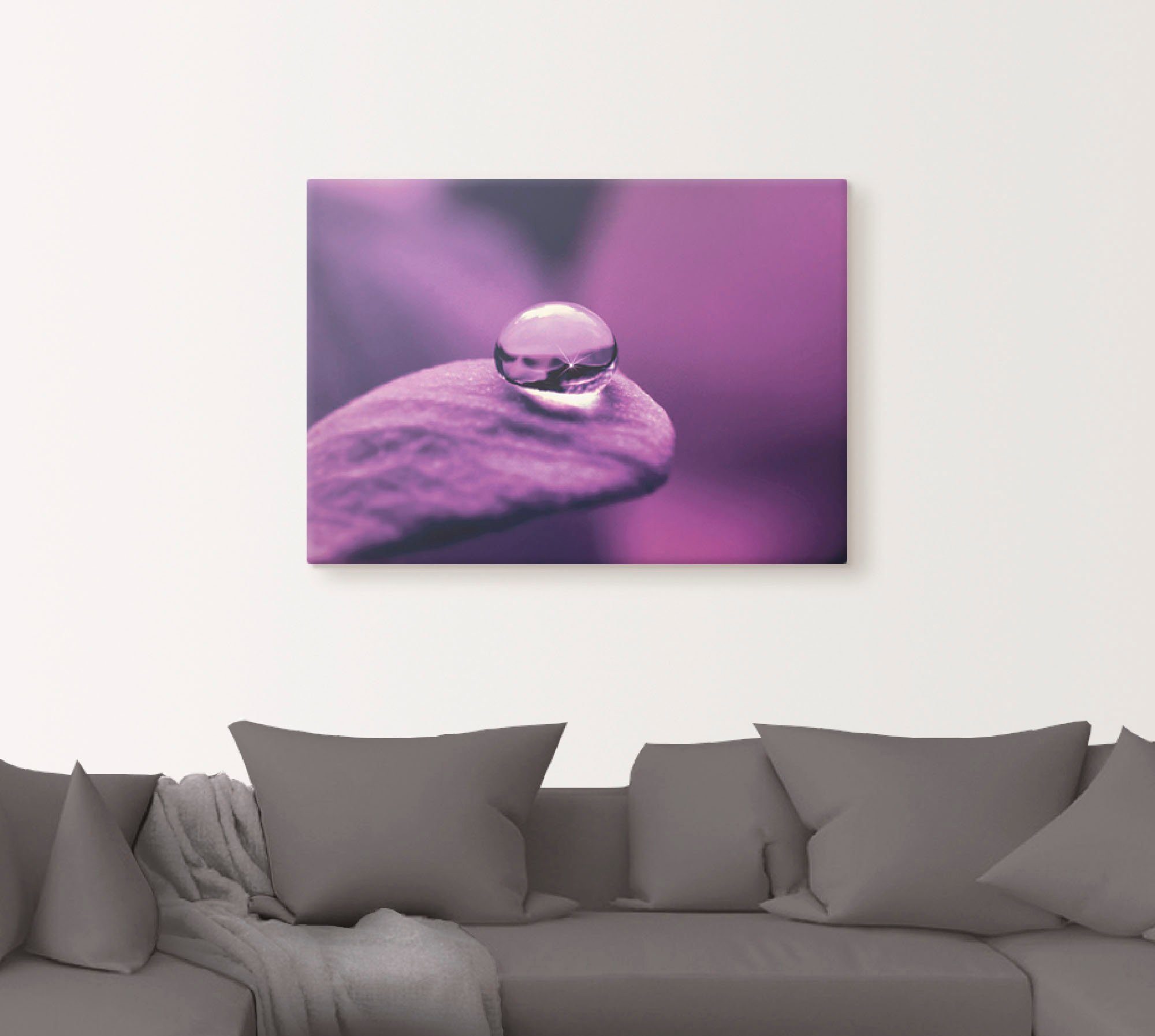 Artland Artprint Amethist als artprint op linnen, poster, muursticker in verschillende maten