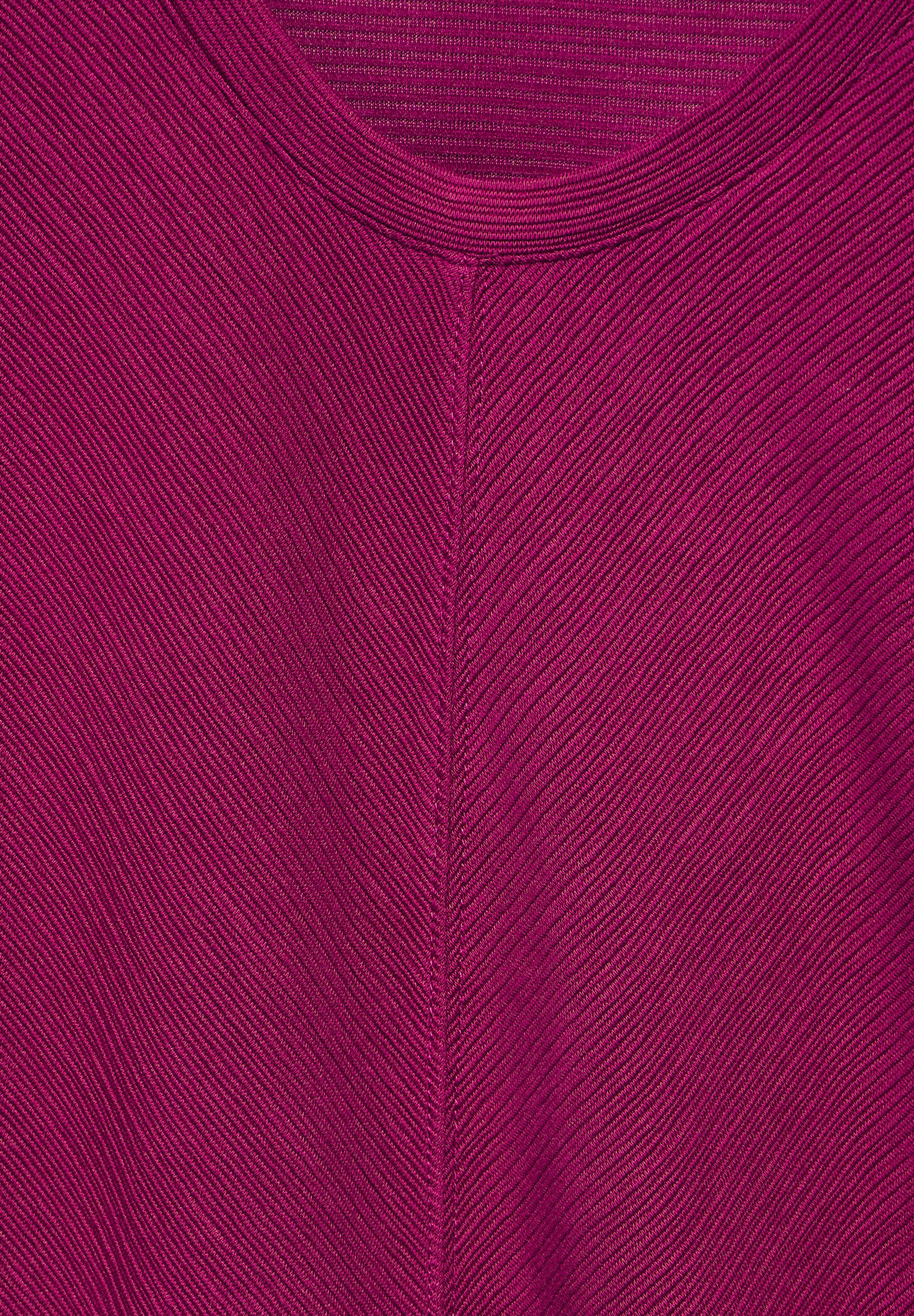 Cecil Shirt met lange mouwen ottomanstructuur