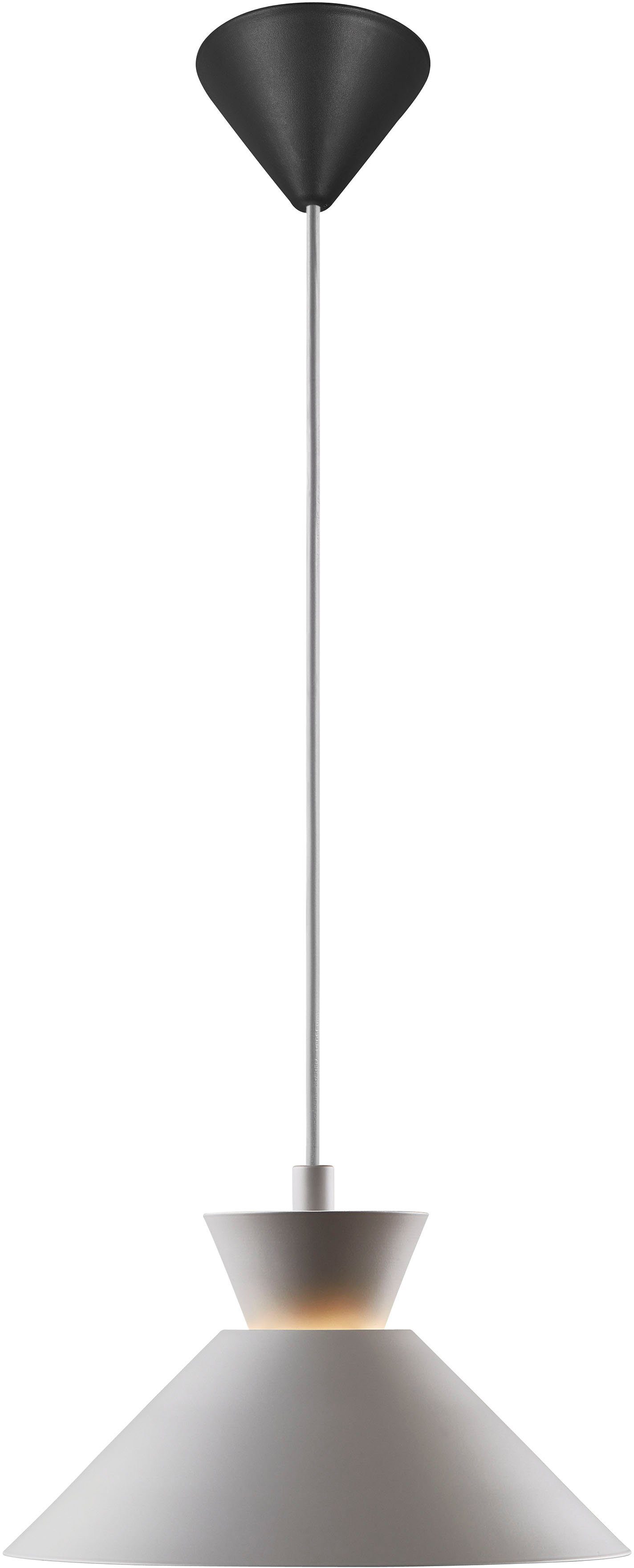 Nordlux Hanglamp Dial Noordse eenvoud met duidelijke lijnen, decoratief uplight-effect (1 stuk)