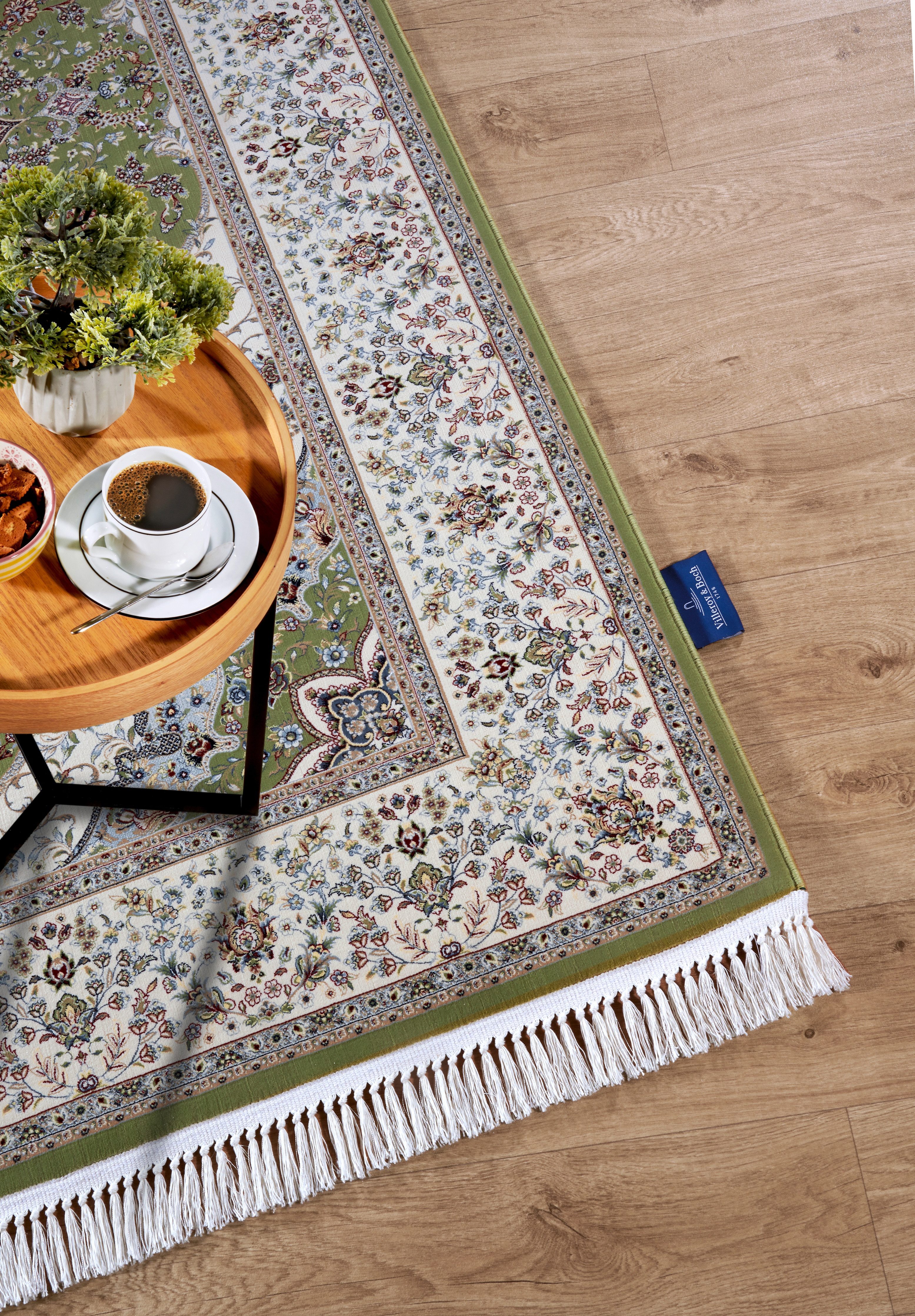 Villeroy & Boch Vloerkleed Etienne Oriëntaals, franjes, woonkamer, slaapkamer, klassiek, kortpolig