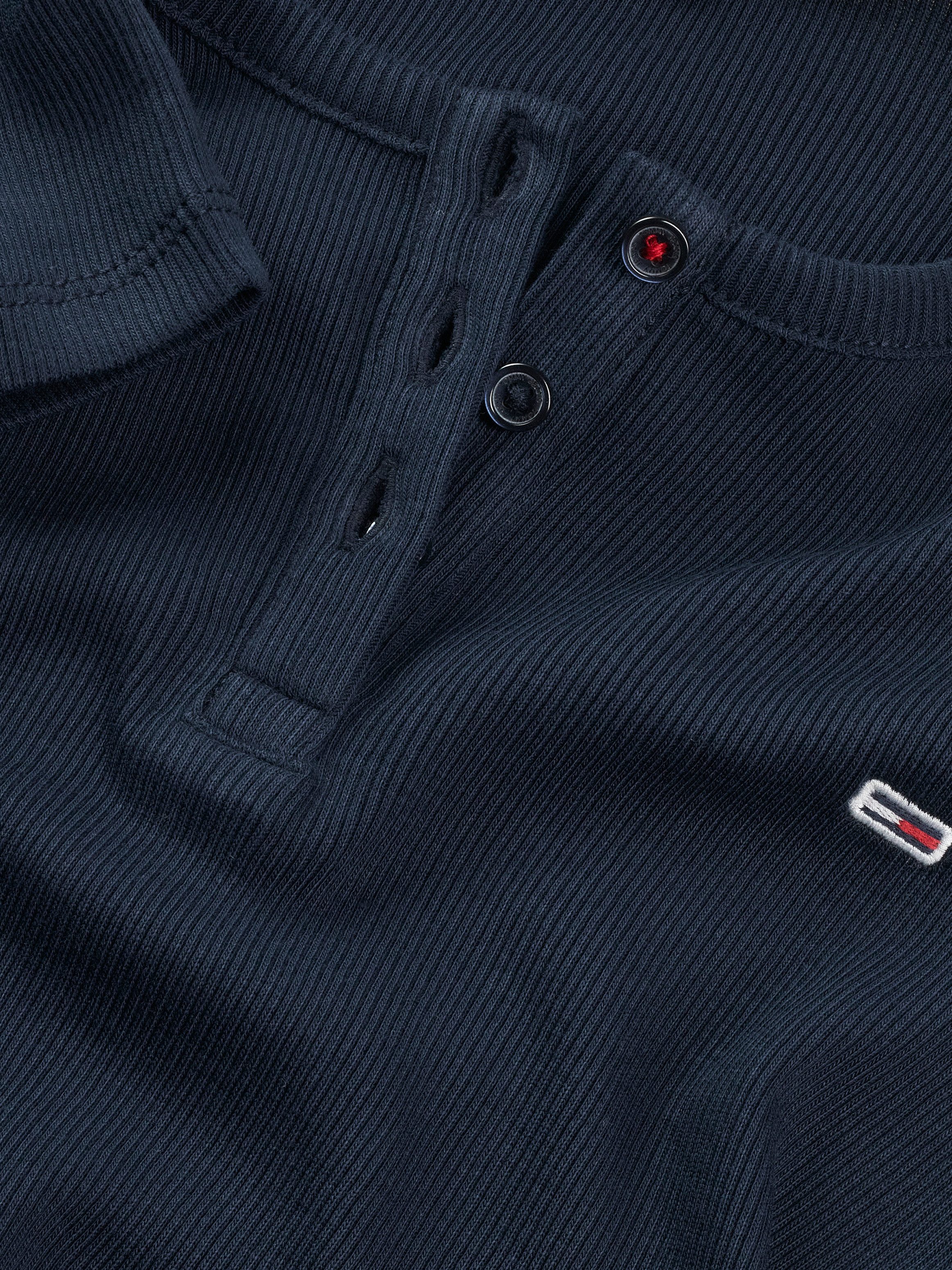 TOMMY JEANS T-shirt TJW SLIM BUTTON RIB C-NECK SS