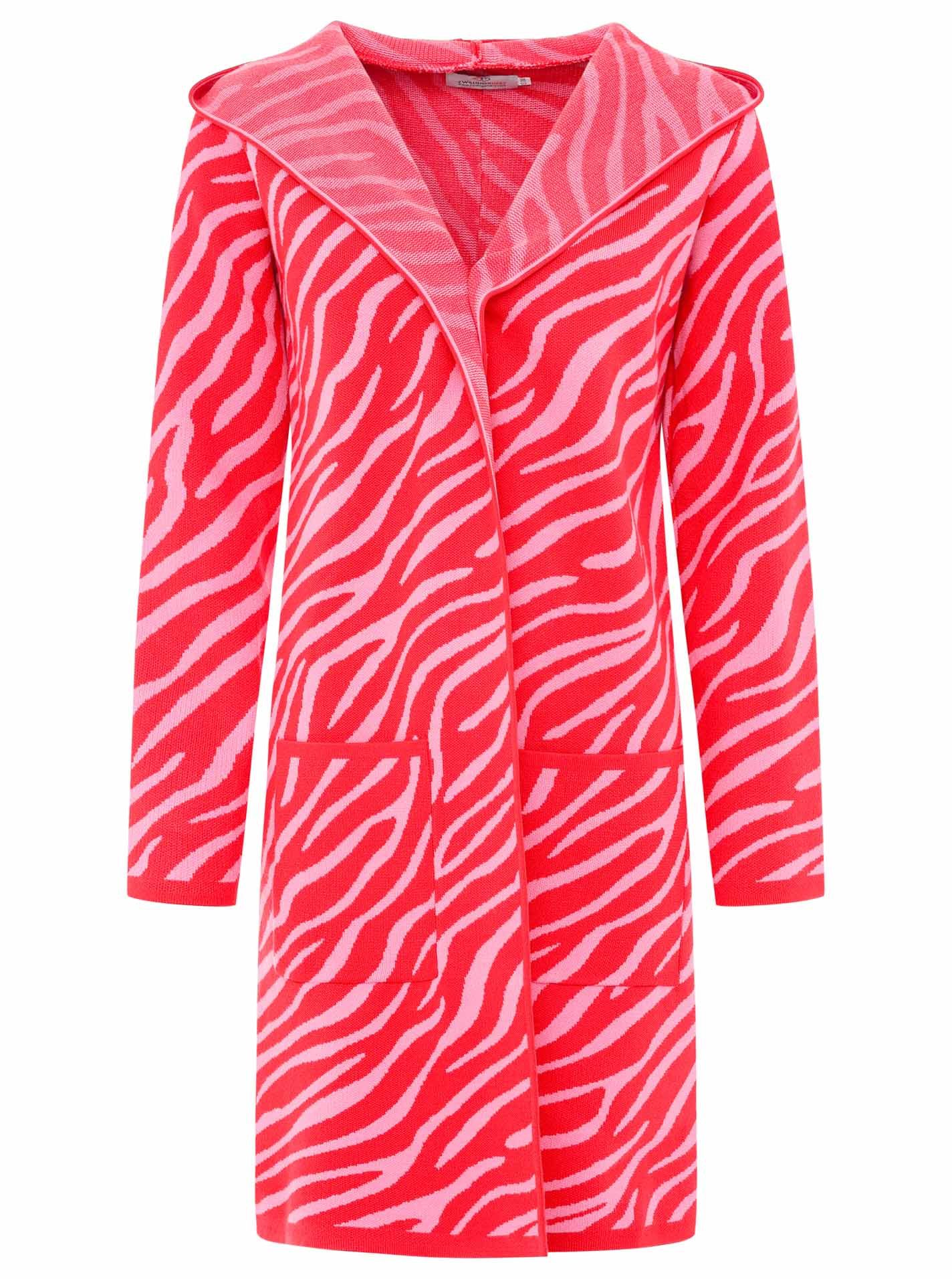 Zwillingsherz Vest Cardigan "Zebra"