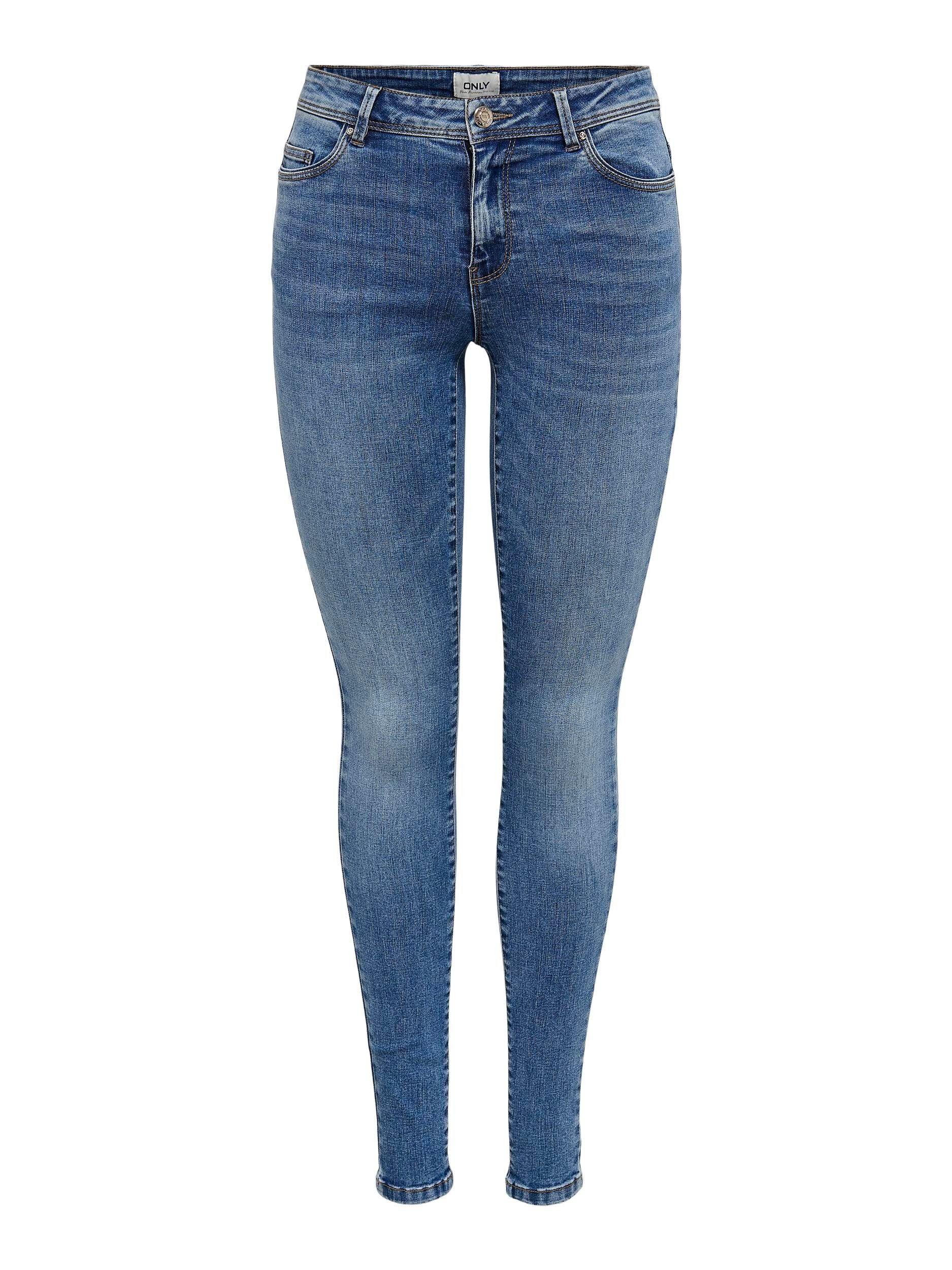 Only Skinny fit jeans ONLWAUW MID SKINNY DNM BJ370 NOOS