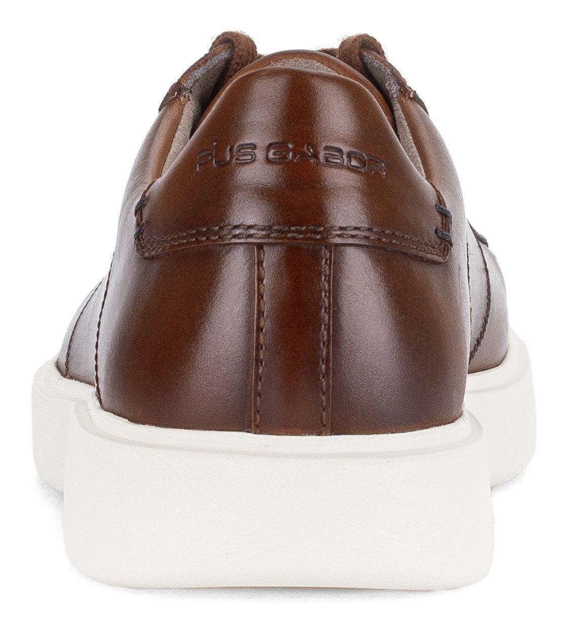 Pius Gabor Sneakers , vrijetijdsschoen, lage schoen, veterschoen, siernaden, g-wijdte