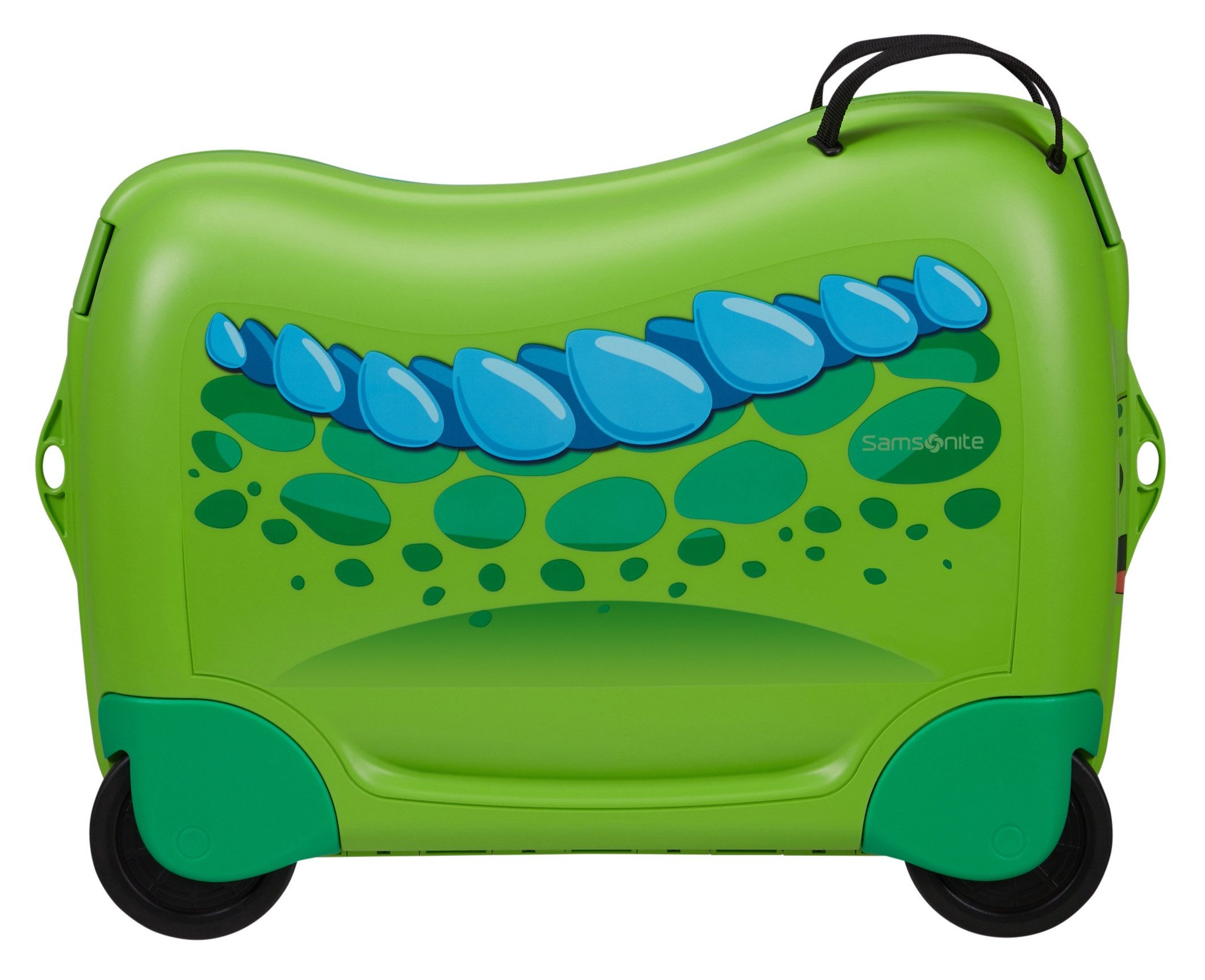 Samsonite Kinderkoffer DREAM2GO DINOSAUR D. Kindertrolley kinderbagage handbagage om op te zitten en te trekken