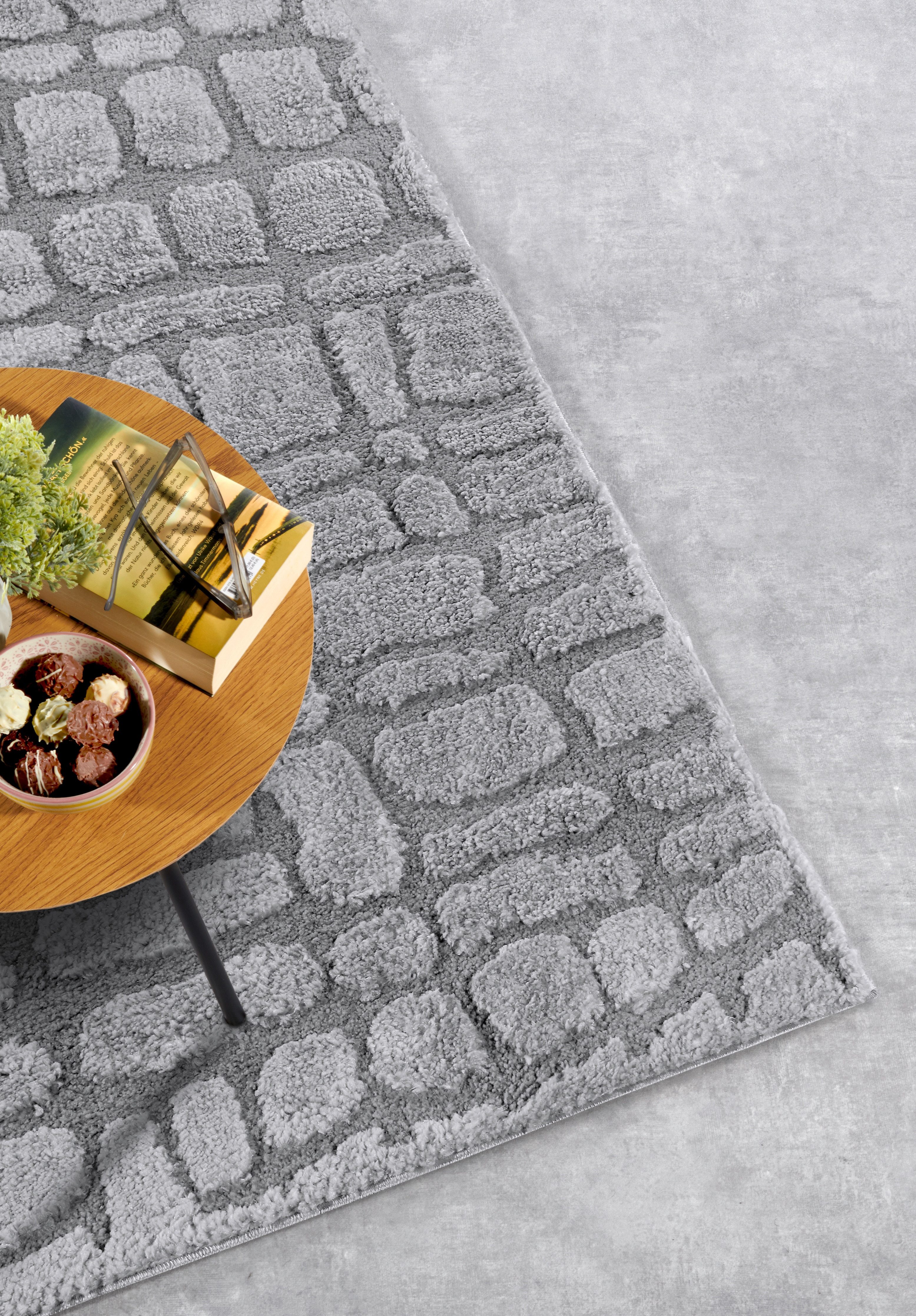 ELLE DECORATION Design-vloerkleed Artistique Hoogpolig, shaggy, loper, zacht, langpolig, modern, hoog-laag effect