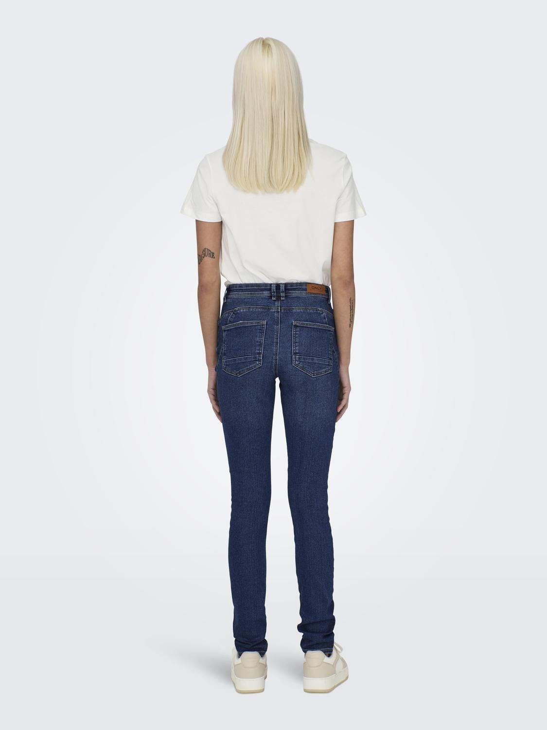 Only Skinny fit jeans ONLDAISY HW DB YOKE ZIP SKINNY DNM PIM