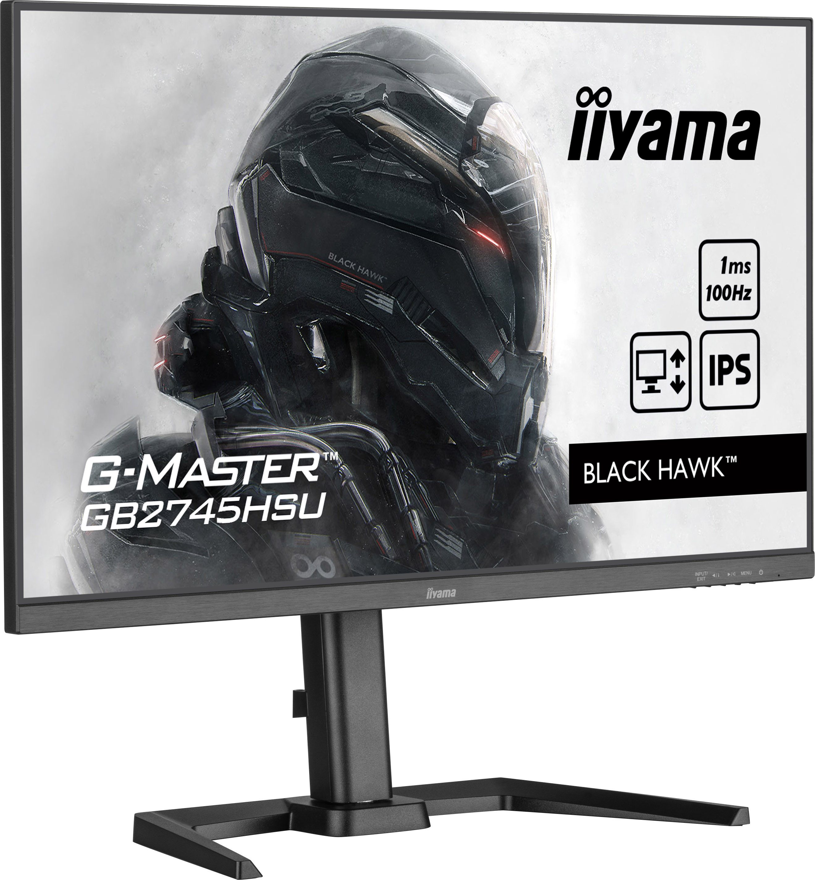 Iiyama Gaming-monitor GB2745HSU-B1, 68,6 cm / 27", Full HD