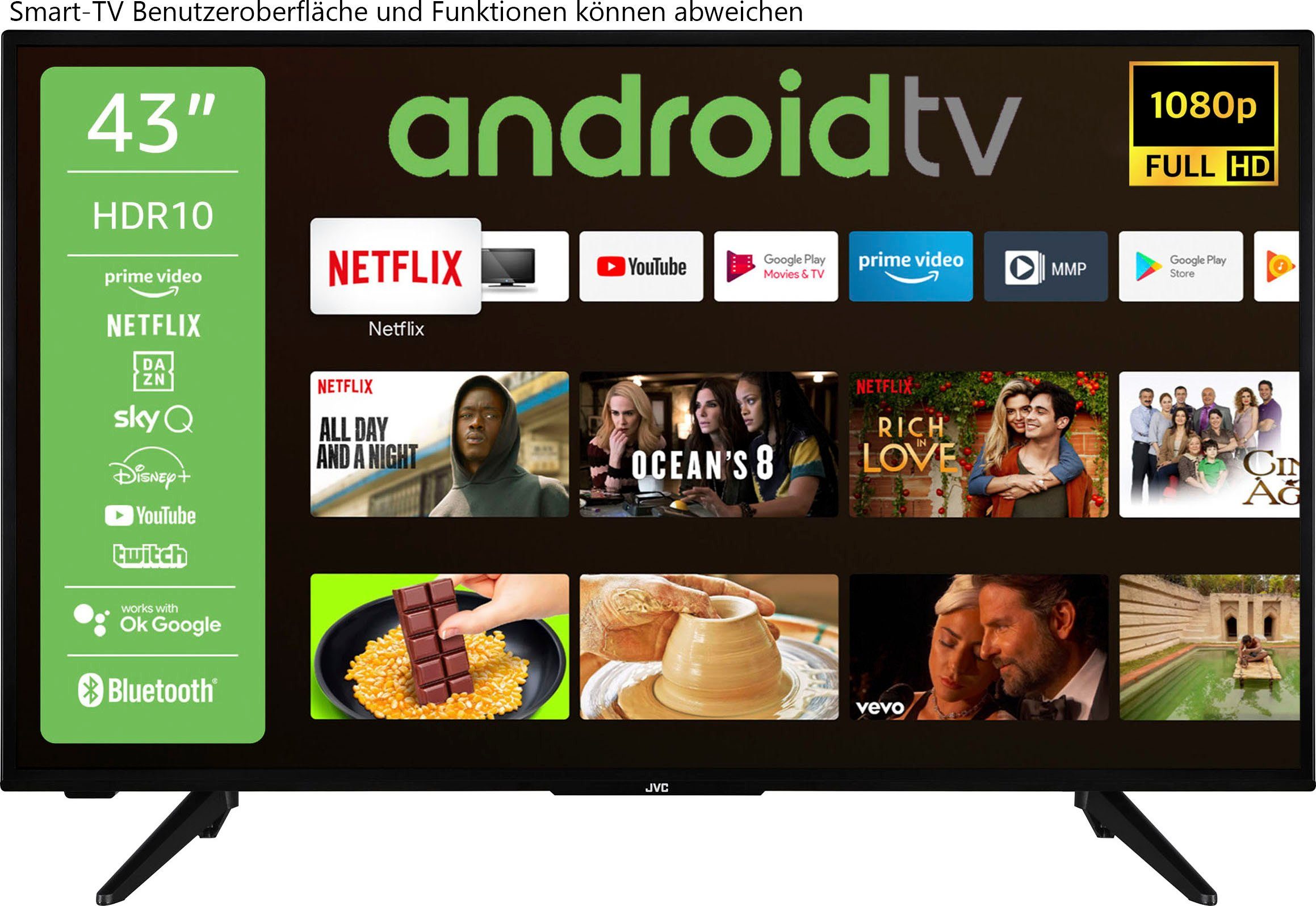 JVC Led-TV LT-43VAF3055, 108 cm / 43 ", Full HD, Android TV