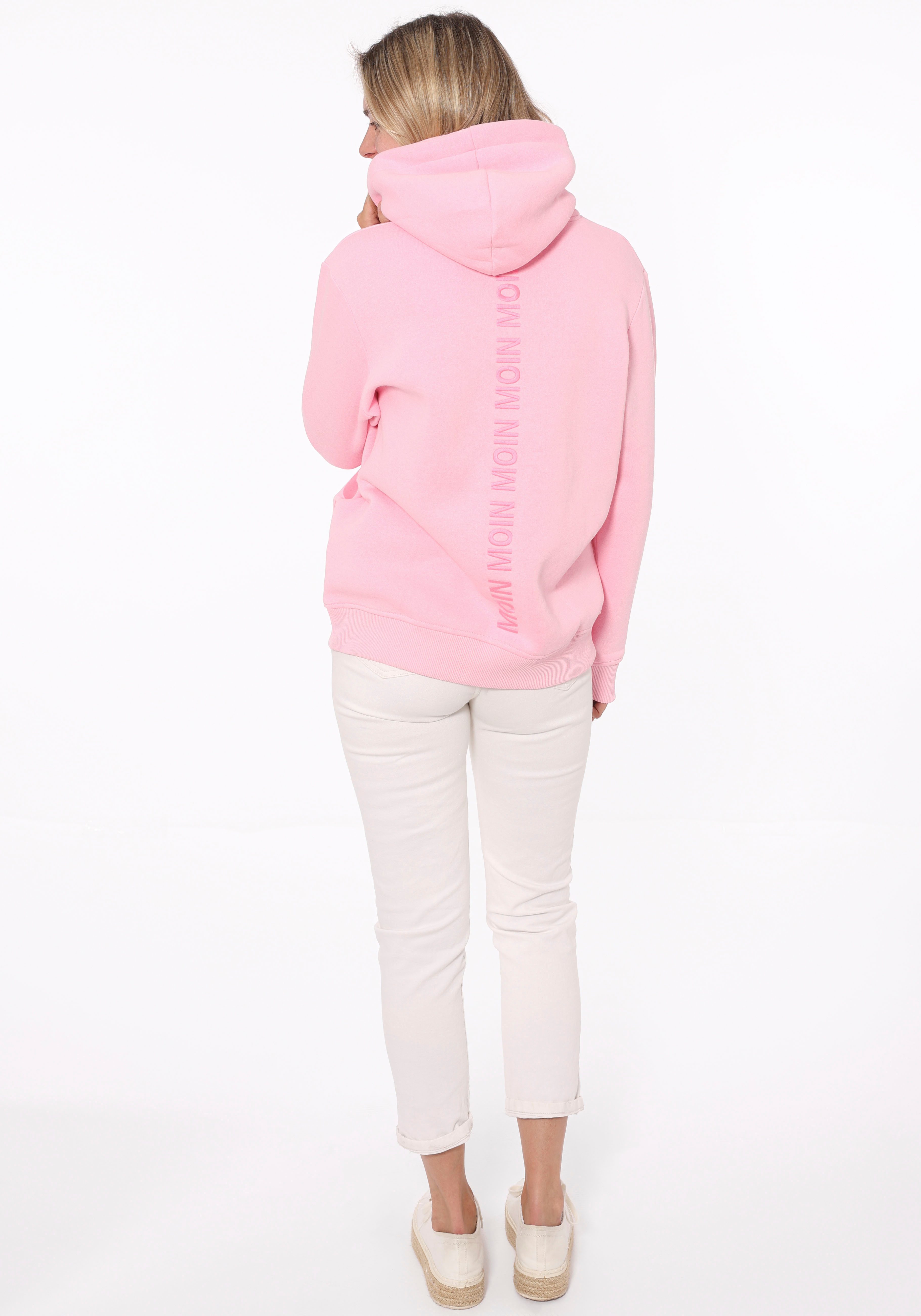 Zwillingsherz Hoodie "Paillette MOIN"