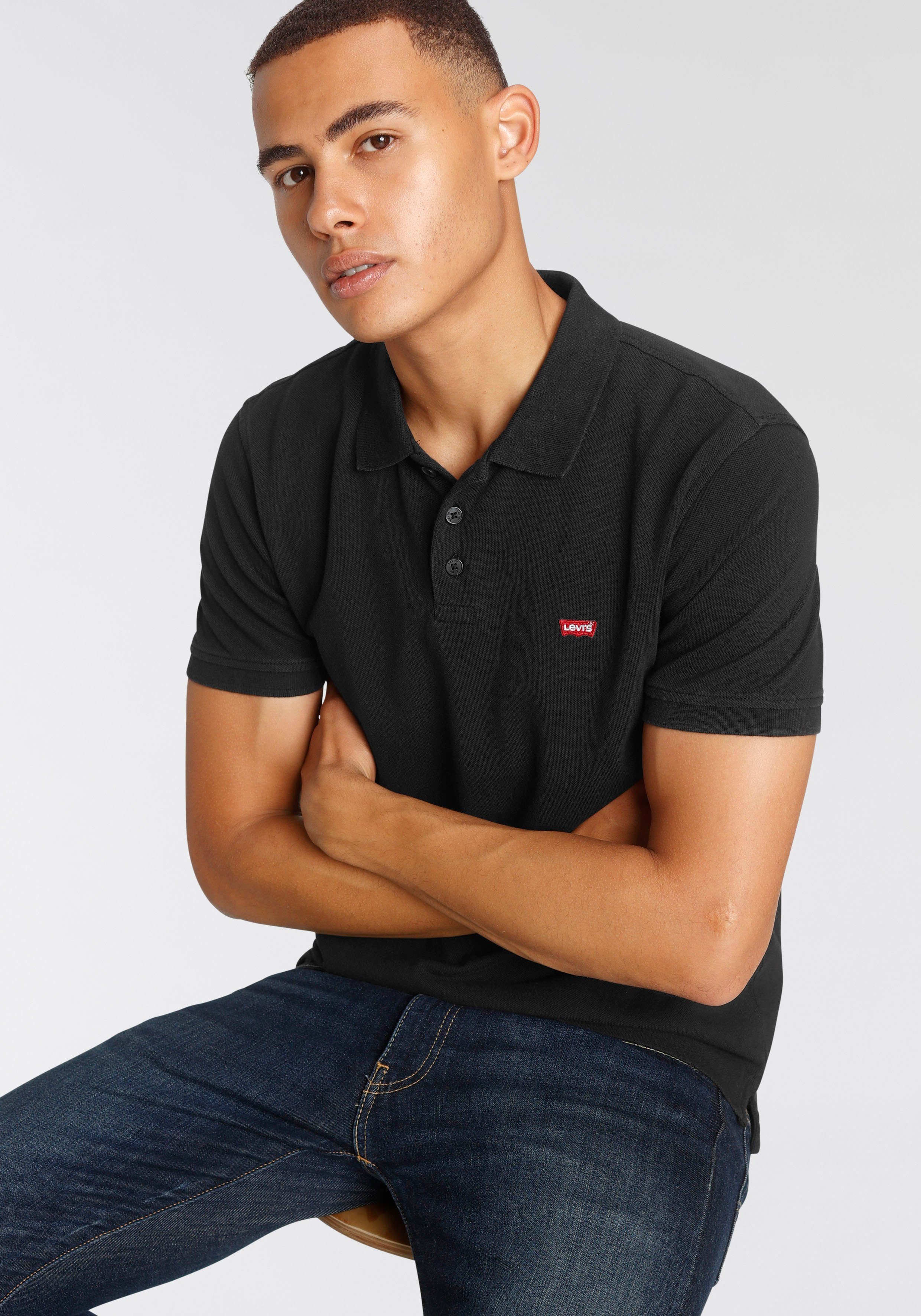 Levi's® Poloshirt LE NEW LEVIS HM POLO met klein batwing-logo