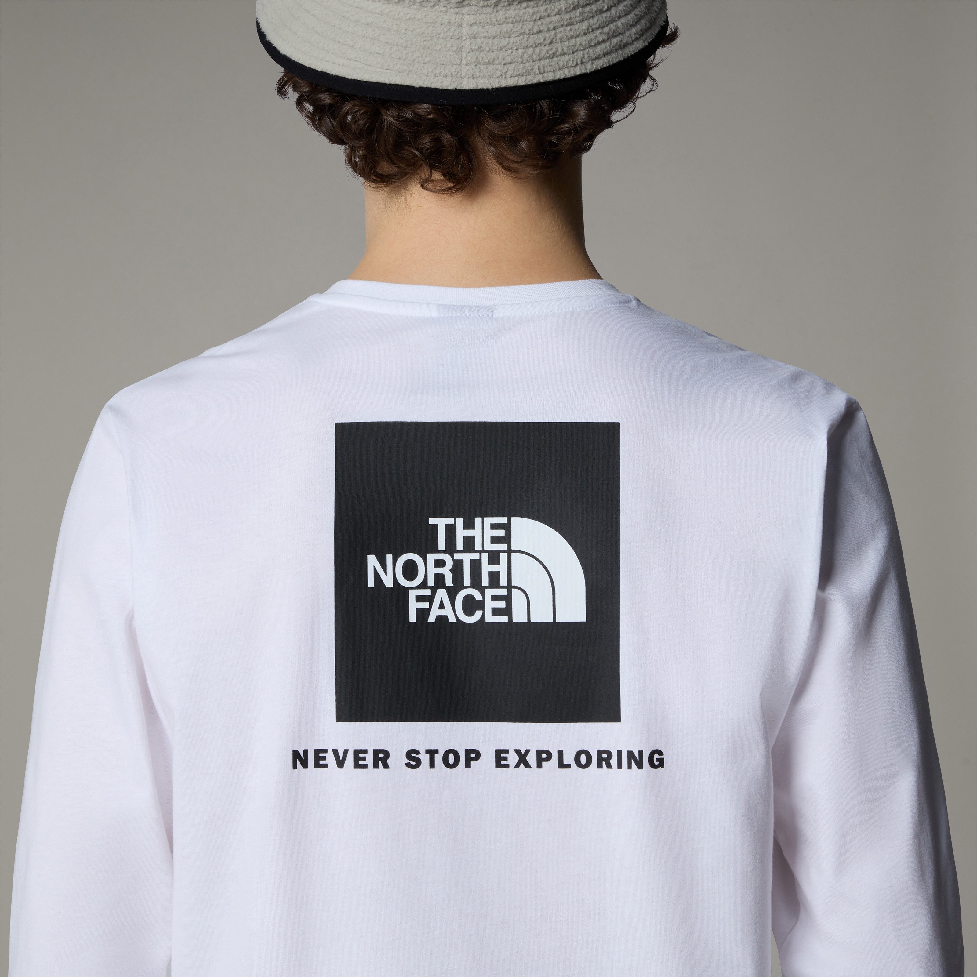 The North Face Shirt met lange mouwen NSE Box langarmshirt voor heren (1-delig)