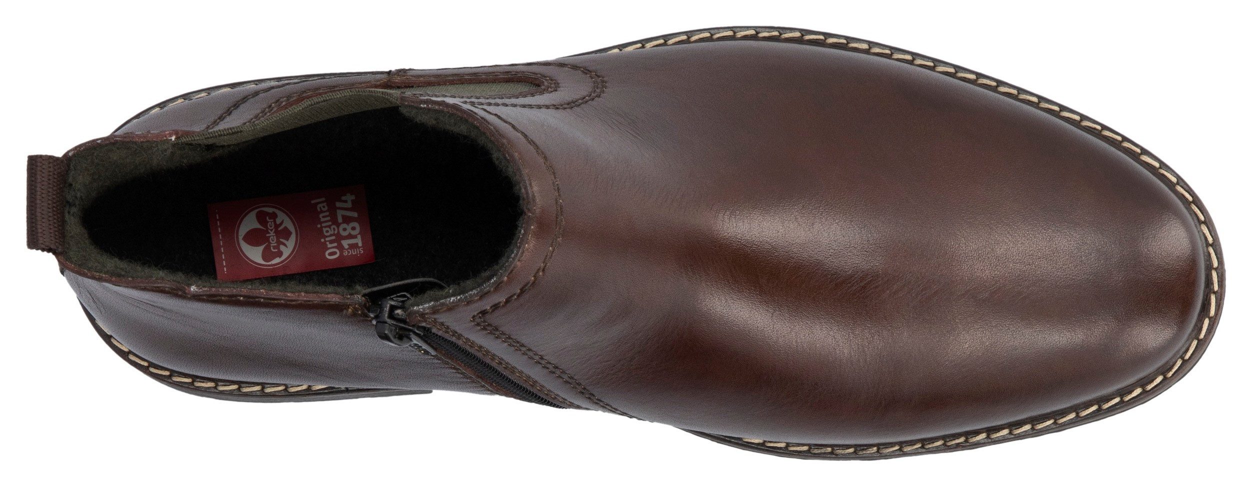 Rieker Chelsea-boots , instappers, business-enkellaars met stretch