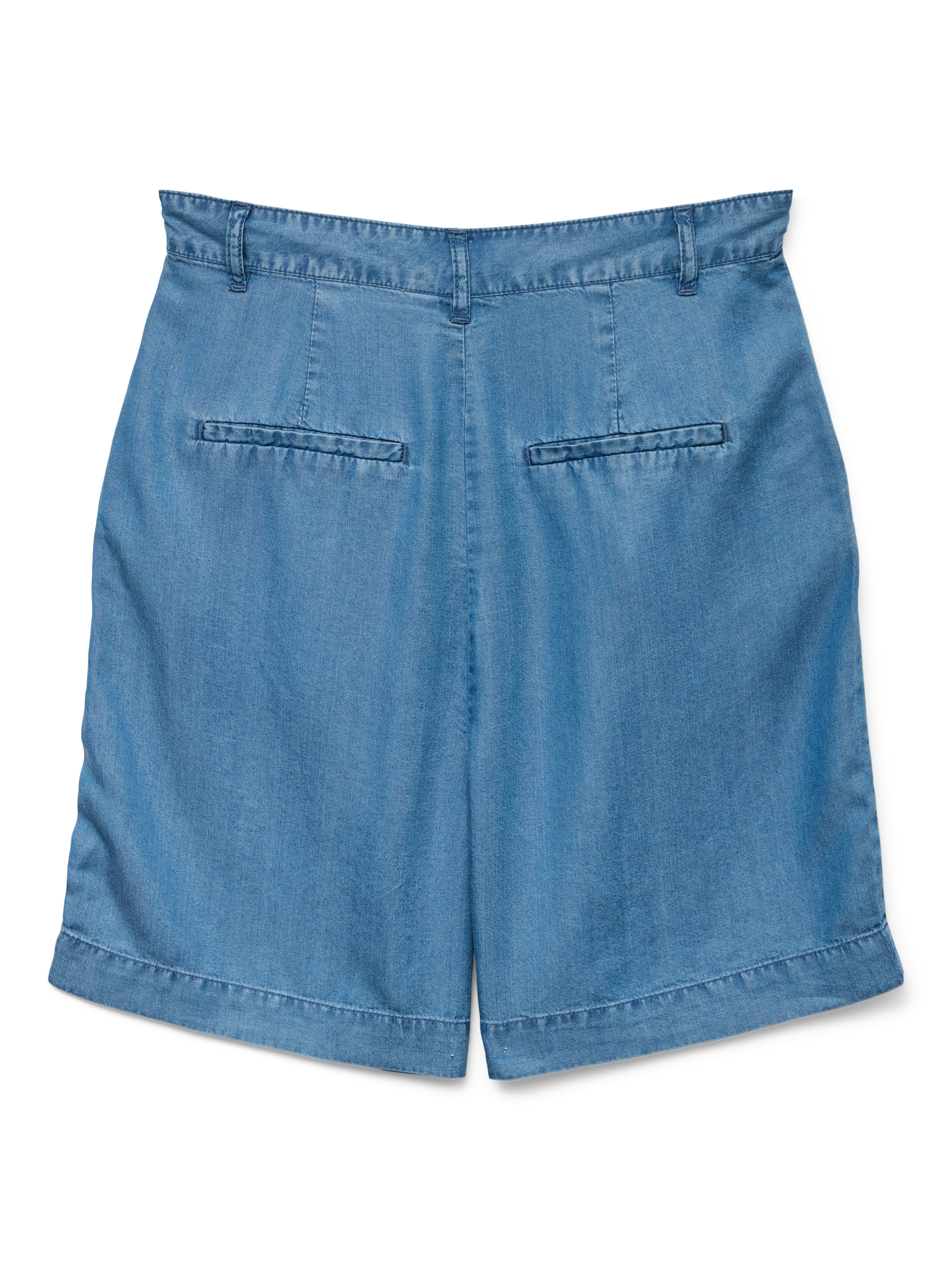 Vero Moda Short VMFLEUR HW BERMUDA TENCEL SHORTS GA