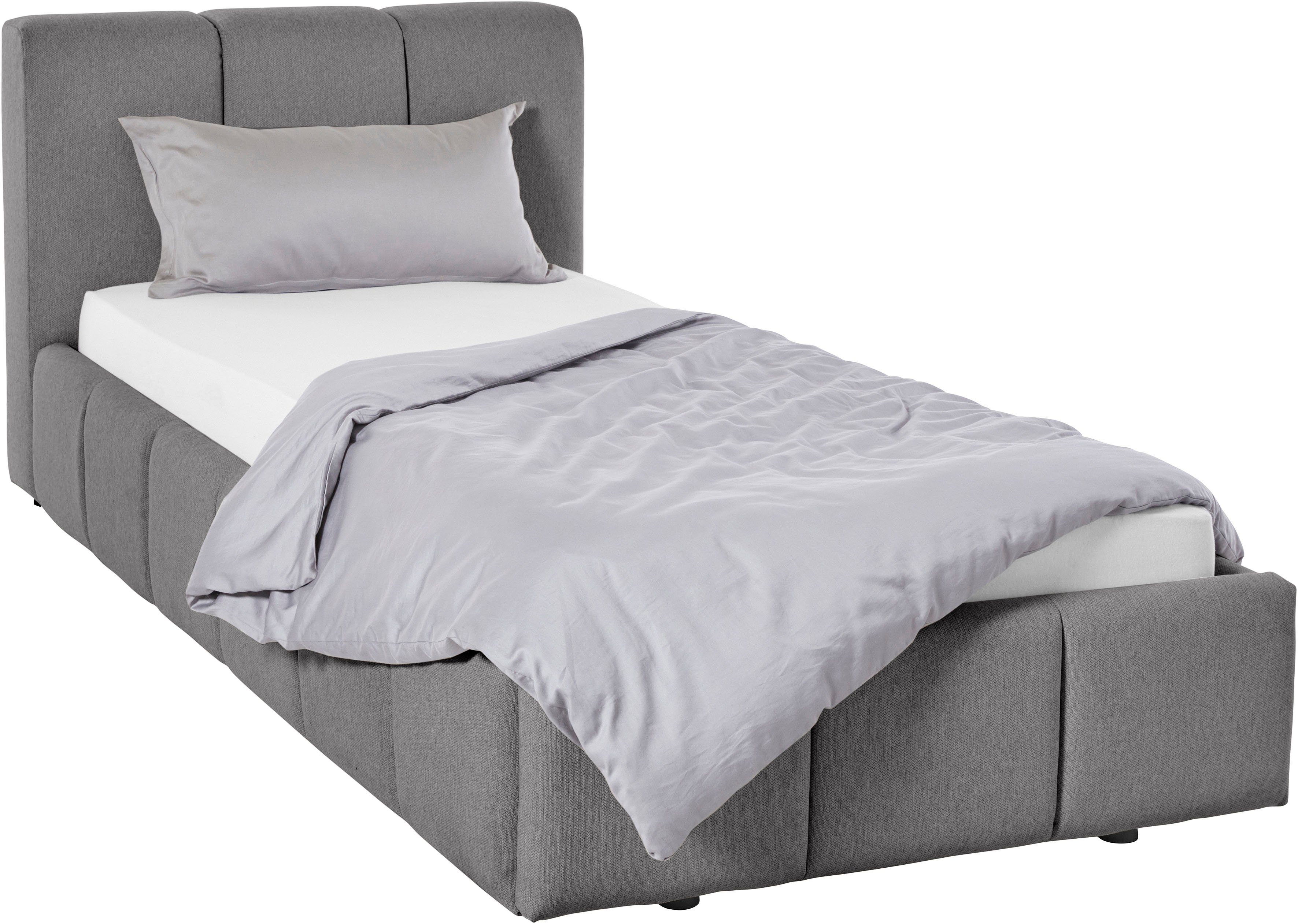 LeGer Home by Lena Gercke Gestoffeerd bed Maileen in 5 breedten en 3 kleuren, incl. rolbodem