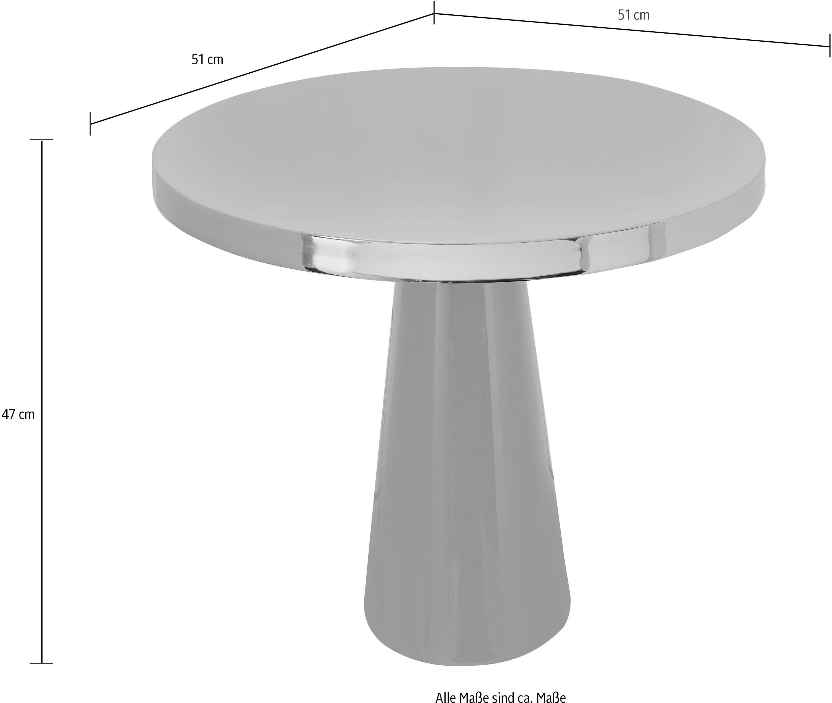 Kayoom Bijzettafel Art Deco 625, bijzettafel van metaal, functioneel en stabiel (1 stuk)