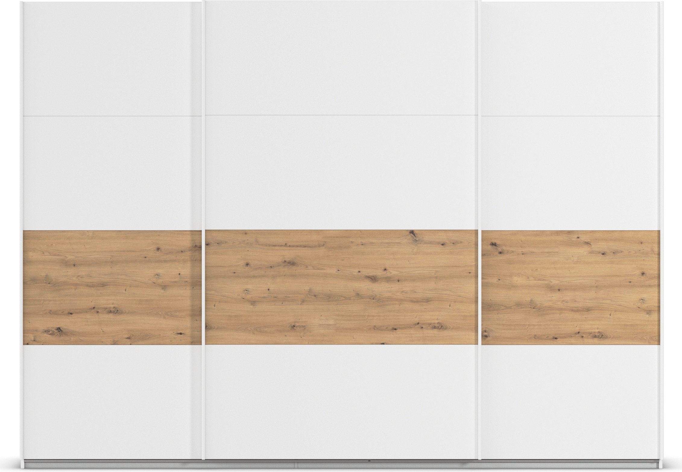rauch Schuifdeurkast Kledingkast Kast Garderobe CORTONA inclusief indeling, 2 stoffen dozen en extra planken
